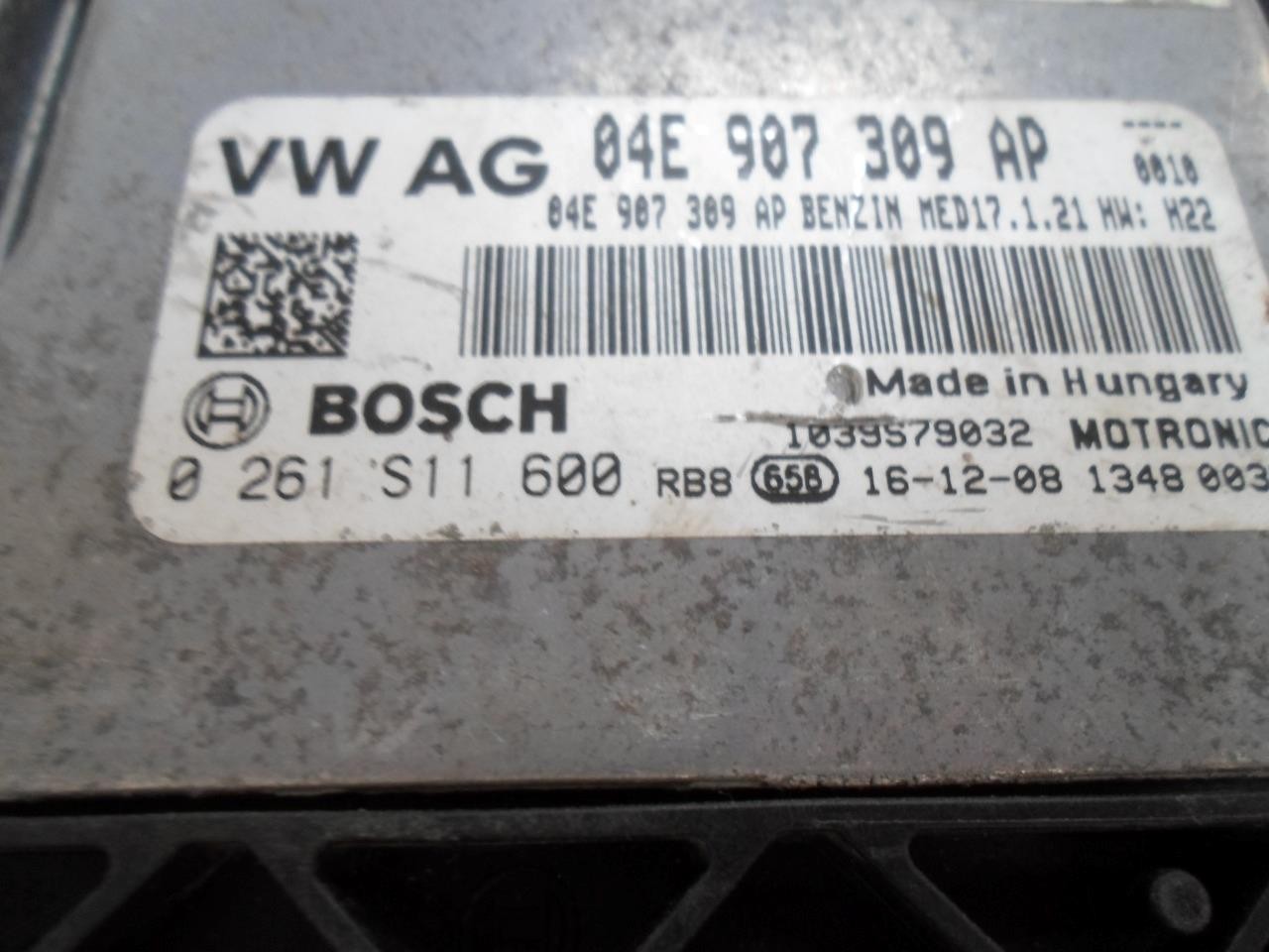 ENGINE COMPUTER VOLKSWAGEN JETTA 2016 2017 04E907309AP 0261S11600 1.4L ECM OEM