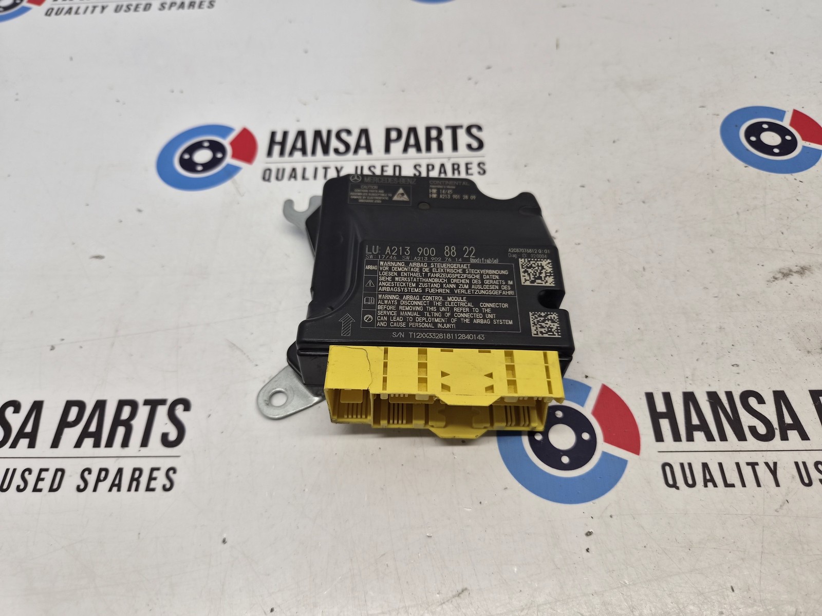 Mercedes Benz E Class W213 S213 2016-2022 SRS Control Module ECU