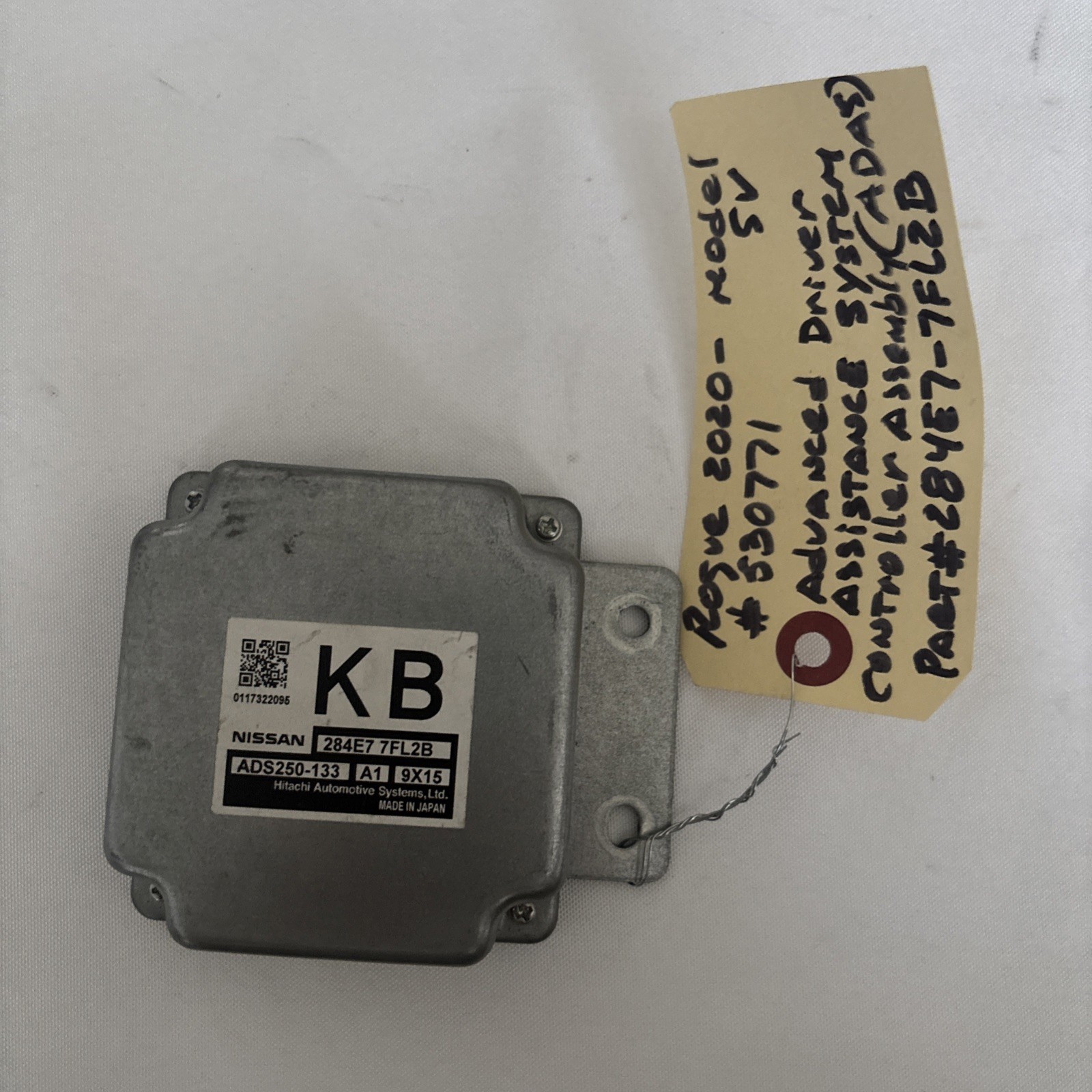 2017 2018 2019 2020 NISSAN ROGUE ADAS CONTROL MODULE OEM 284E77FL2B KB