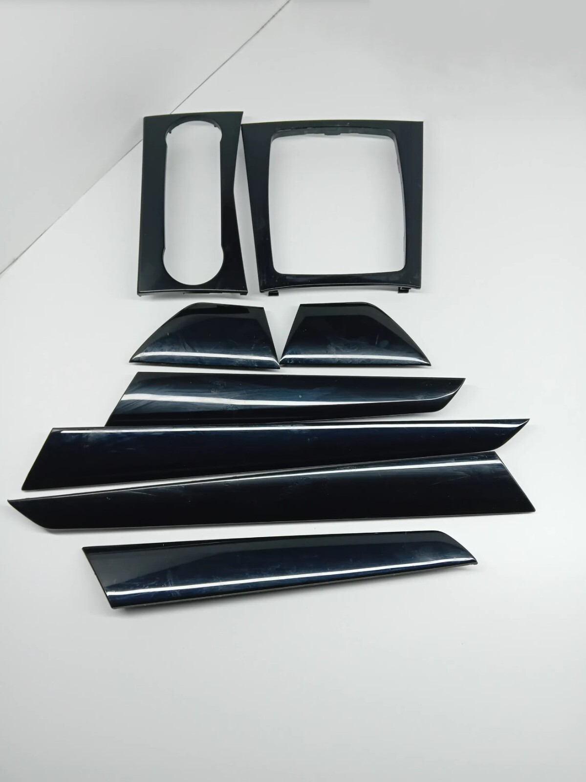Mercedes-Benz C W204 Piano Black Interior Trim Kit Panels A204680039 A2047200922