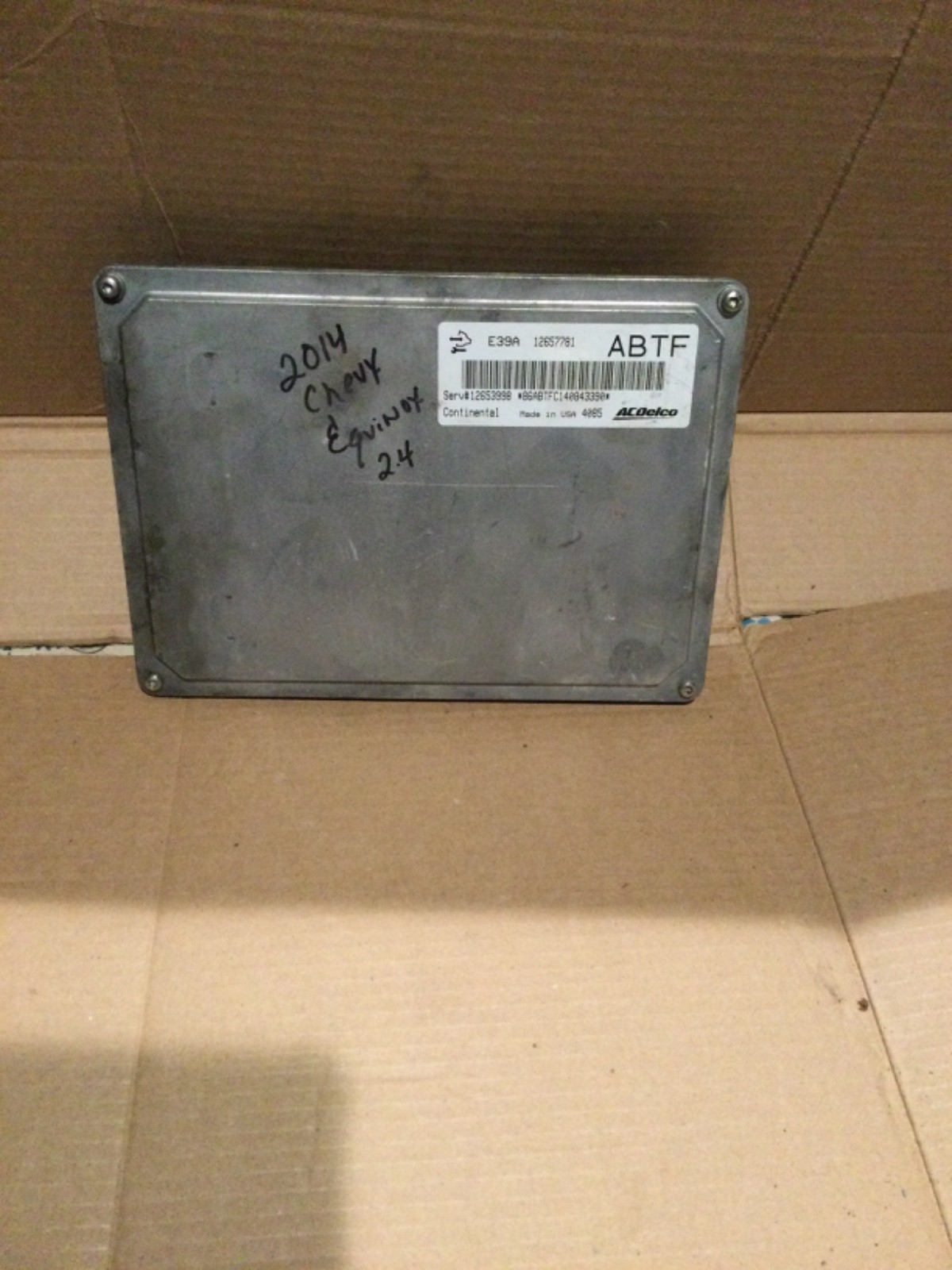 2013-2015 chevy malibu equinox engine control module ecm pcm ecu