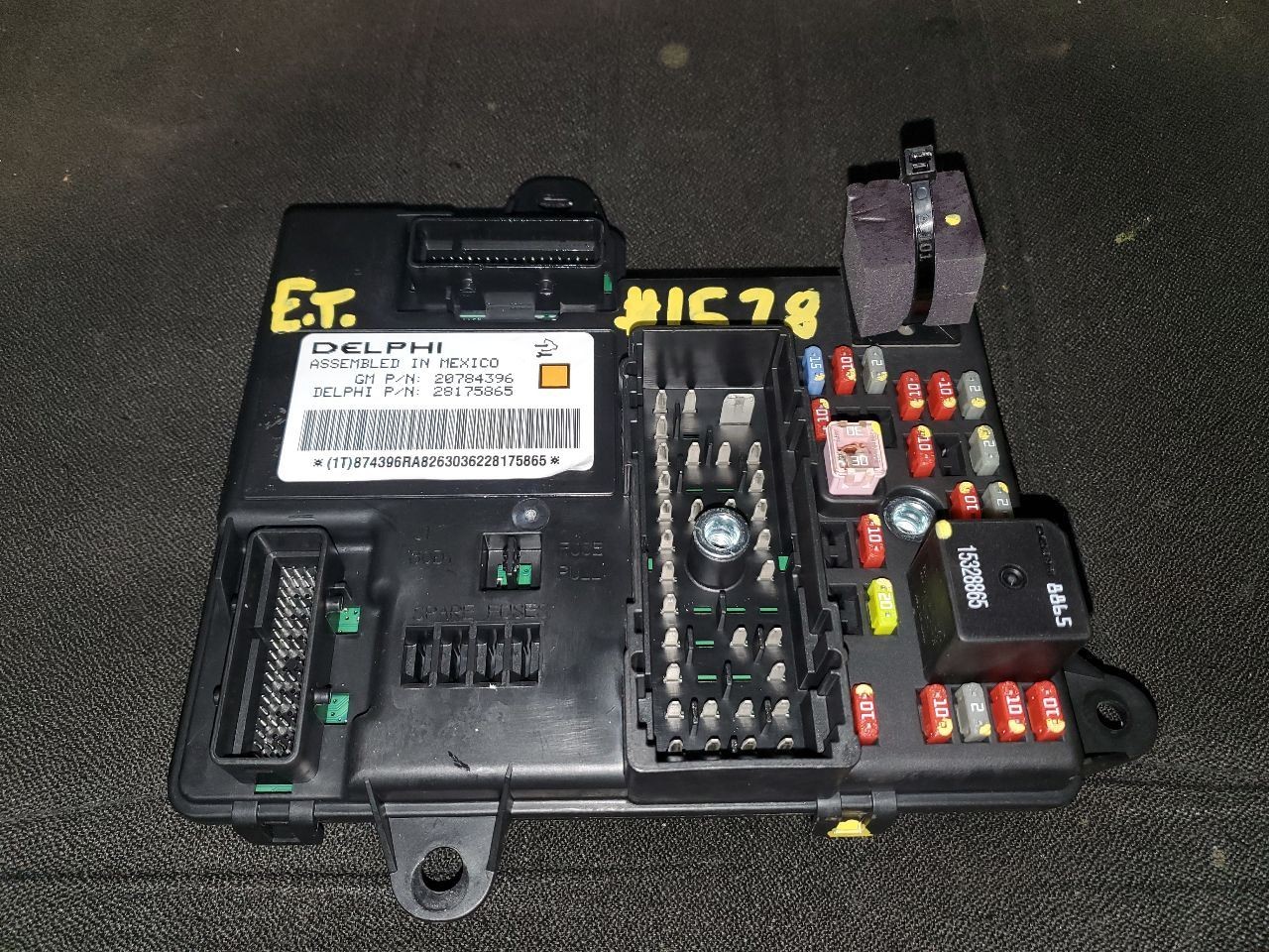 Chassis ECM Body Control BCM Right Hand Center Dash Fit 08-11 MALIBU ID 20784396