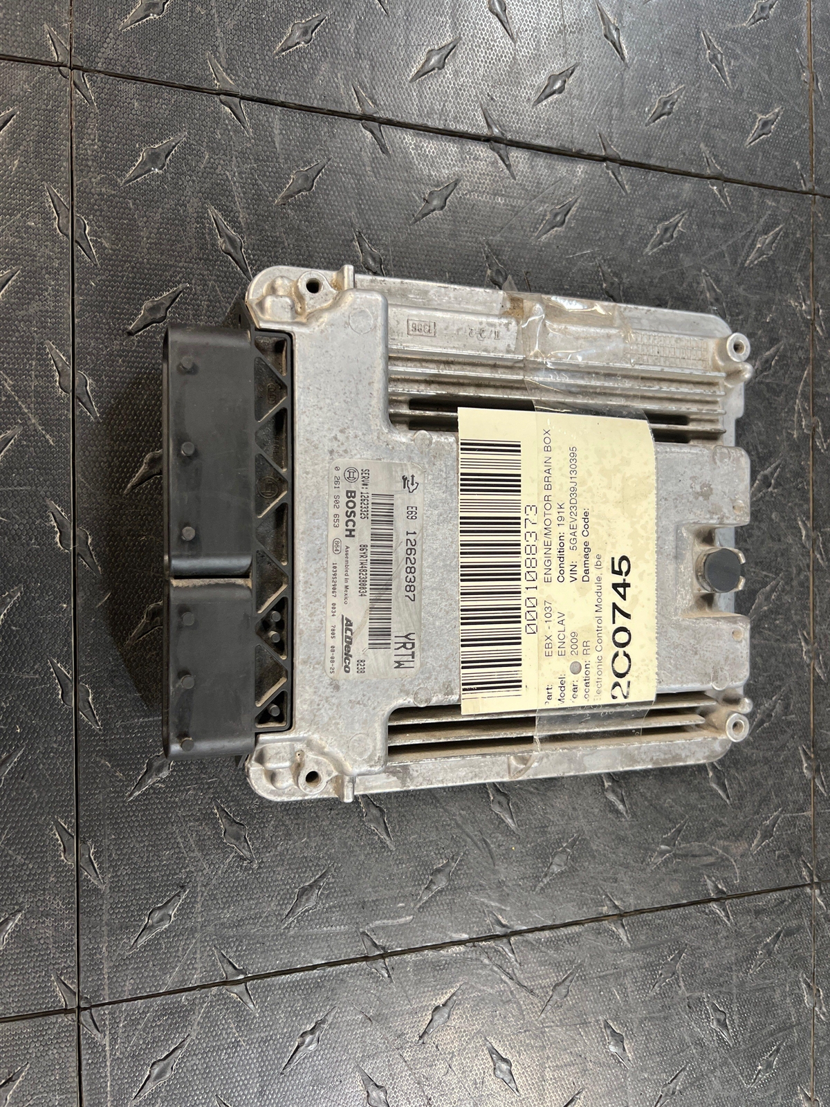 2009 Buick Enclave Electronic Control Module 3.6L V6 AT AWD (12623325)