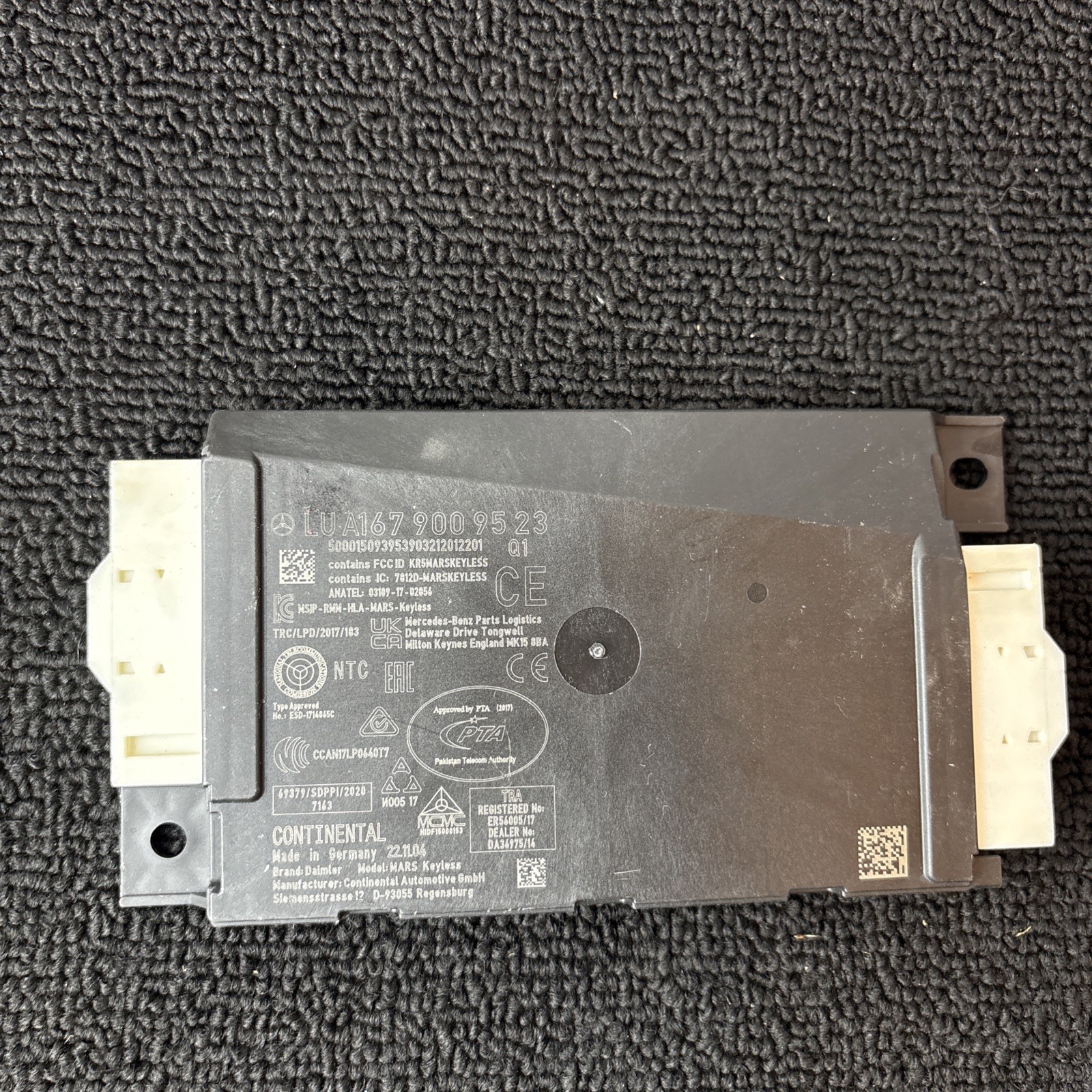 2022 – 2025 MERCEDES EQB300 X243 KEYLESS IGNITION CONTROL MODULE OEM A1679009523