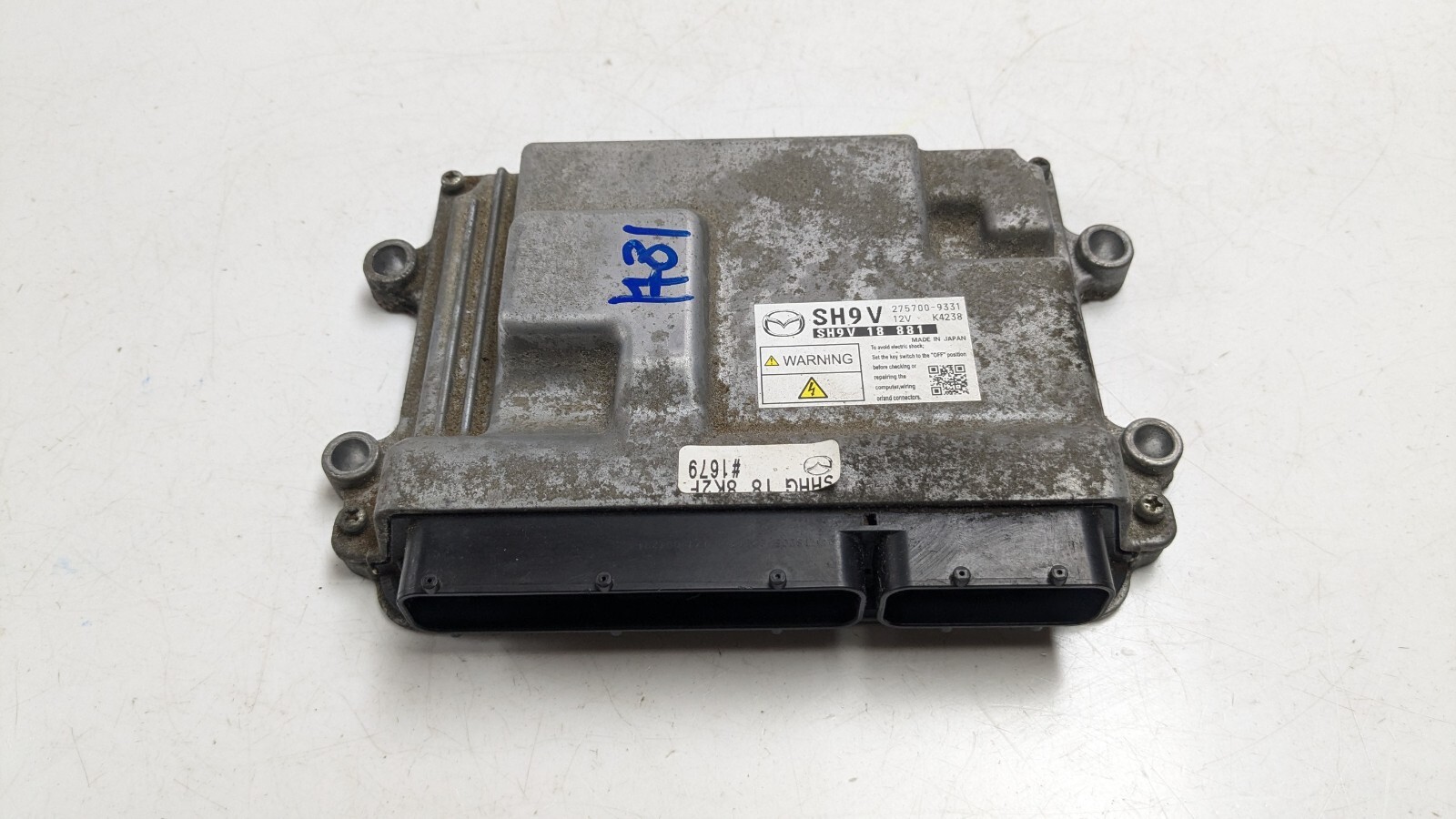 MAZDA CX5 MK2 ENGINE CONTROL MODULE ECU 2.2 / SKYACTIV-D DIESEL SH9V18881 2018