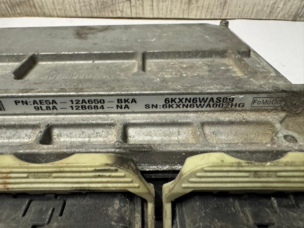 2010 MILAN Engine Control Module Computer – AE5A-12A650-BKA; 9L8A-12B684-NA