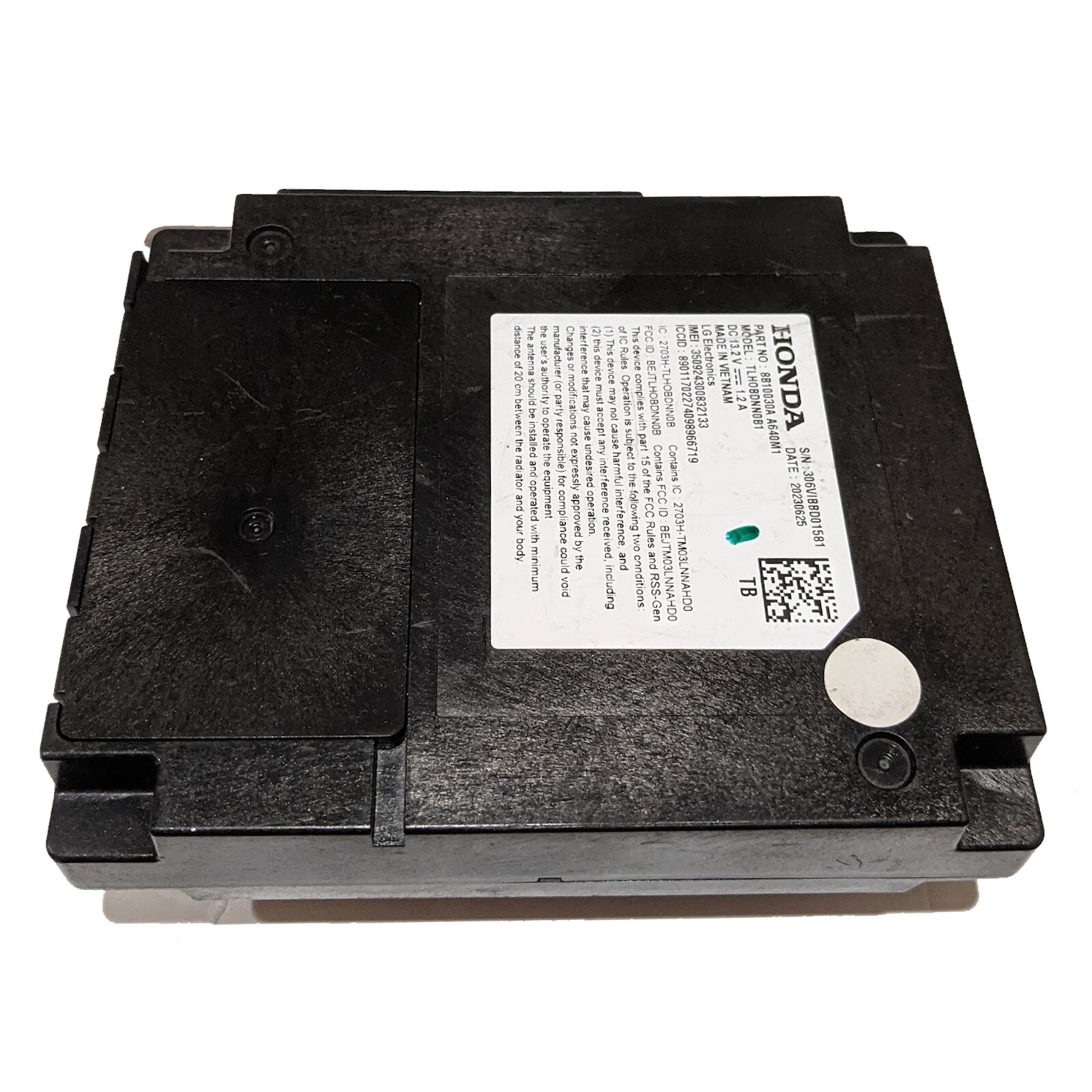 OEM Telematics Communication Control Module Honda Accord Hybrid Touring 2023 24