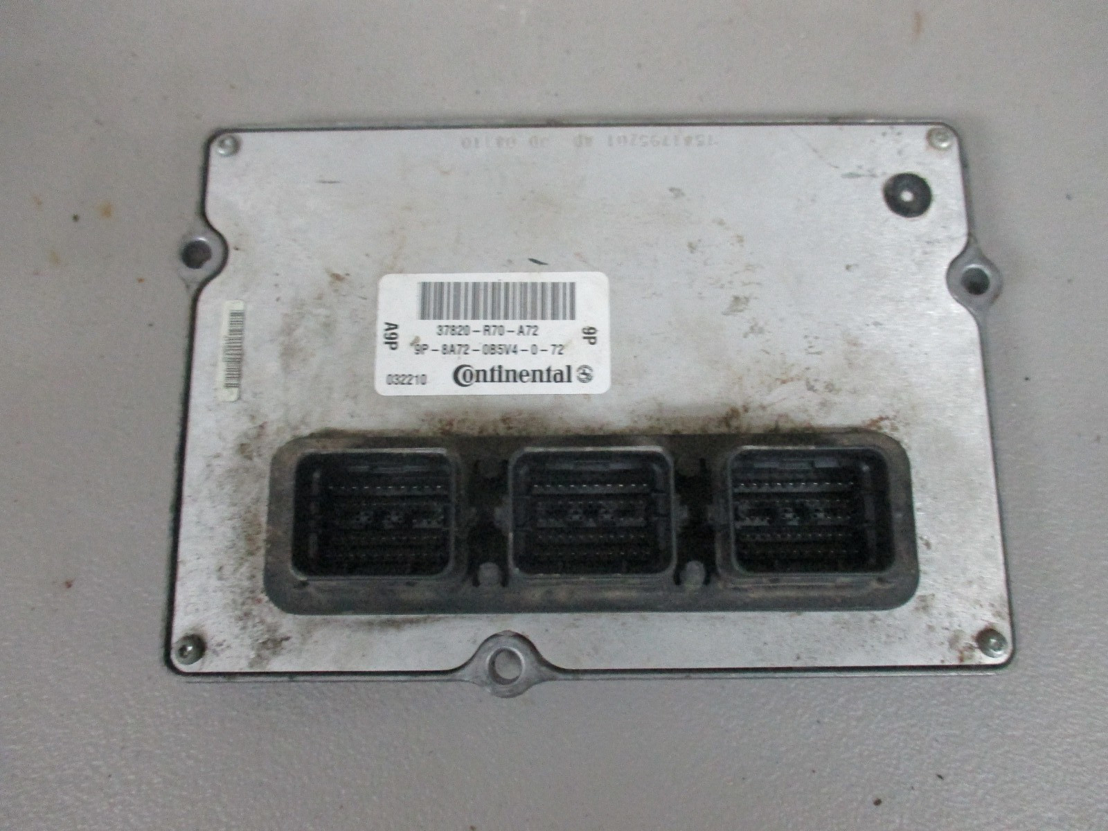 2010 HONDA ACCORD ECM ENGINE COMPUTER 37820-r70-a72