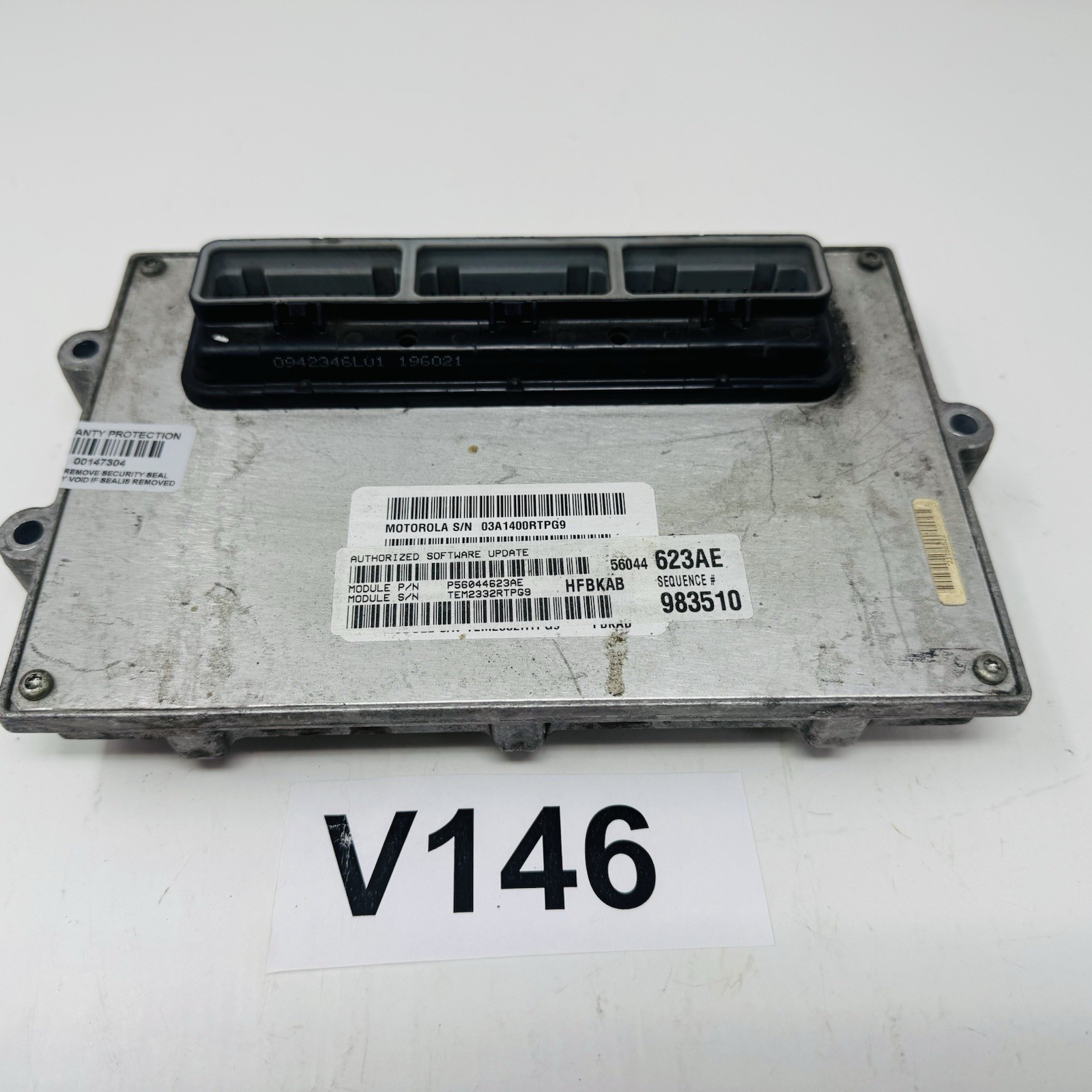 2003 Liberty 3.7L AT Engine computer P56044623AE Programmed to your VIN ECM PCM
