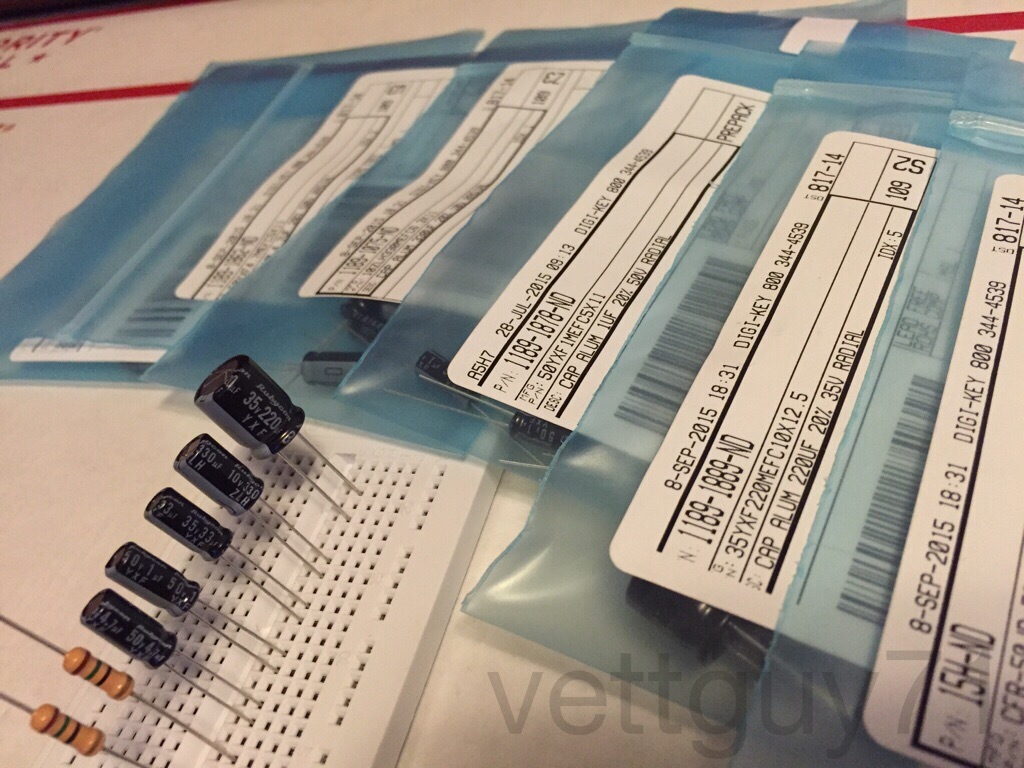 Honda Accord 1990-91-92-93 TCU (Transmission Control Unit) capacitor repair kit