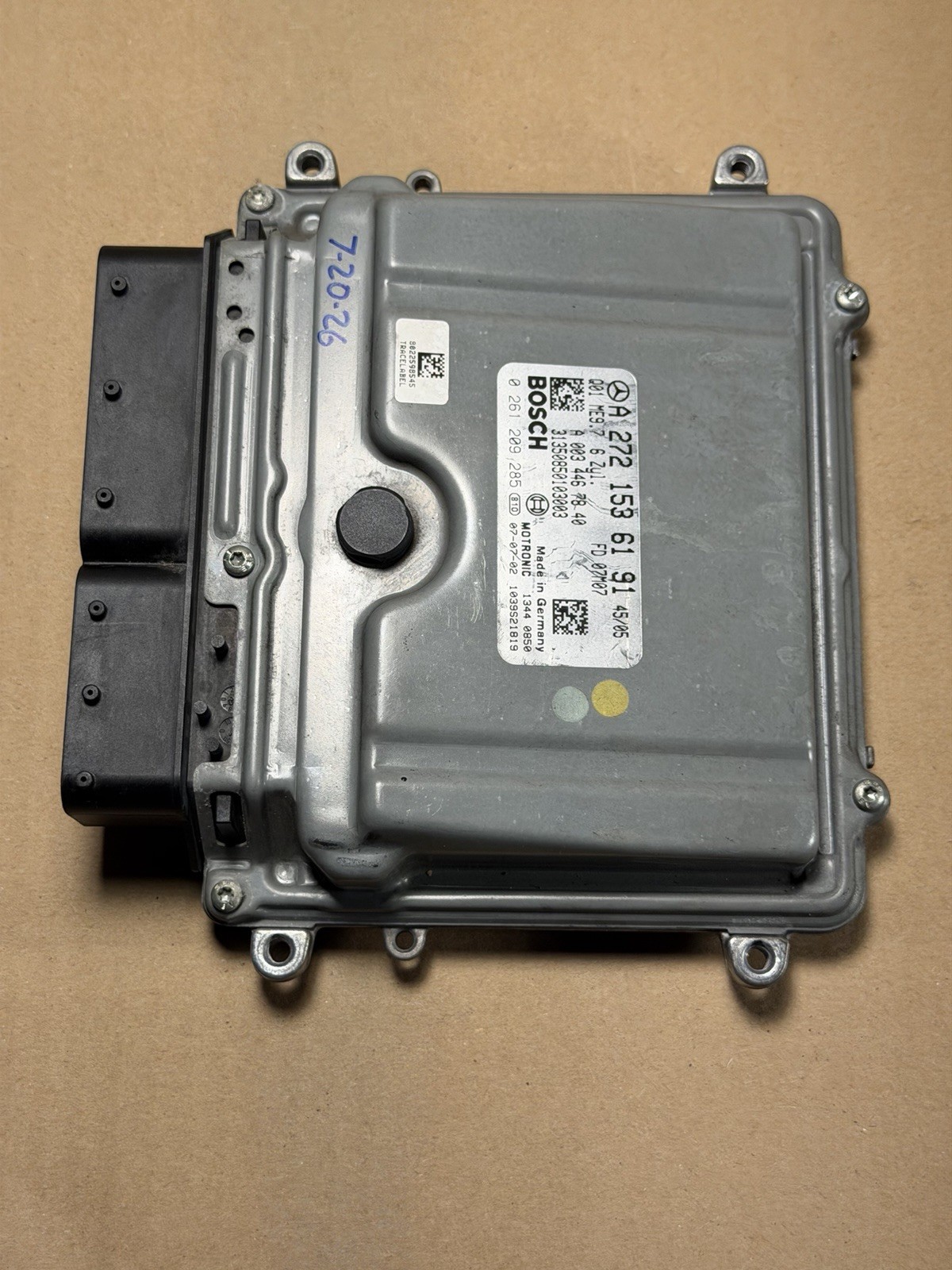 2007-2009 Mercedes R350 ML350 W251 ECU PCM Engine Control Module A2721536191