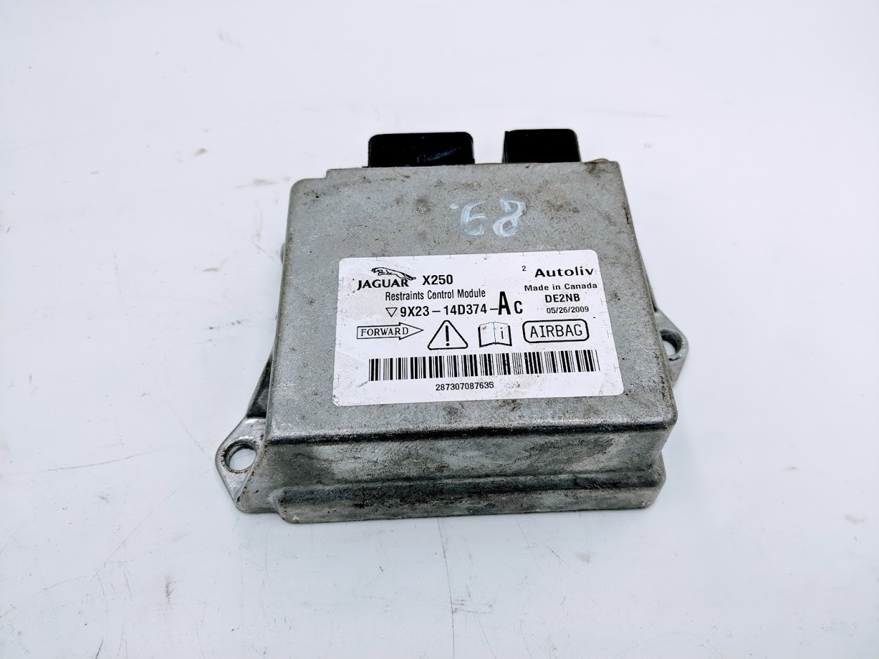 JAGUAR XF RESTRAINTS ECU MODULE 9X23-14D374-AC
