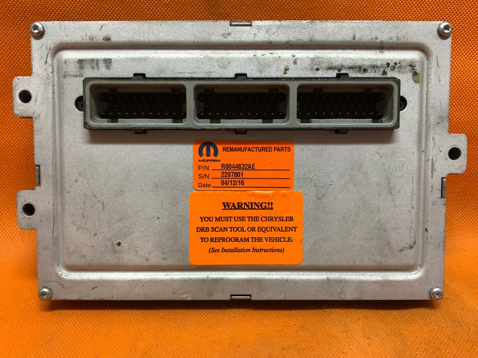 MOPAR REFLASHED VIN NO SKIM PLUG & PLAY 03 GRAND CHEROKEE 4.0 ECU PCM R6044632AE
