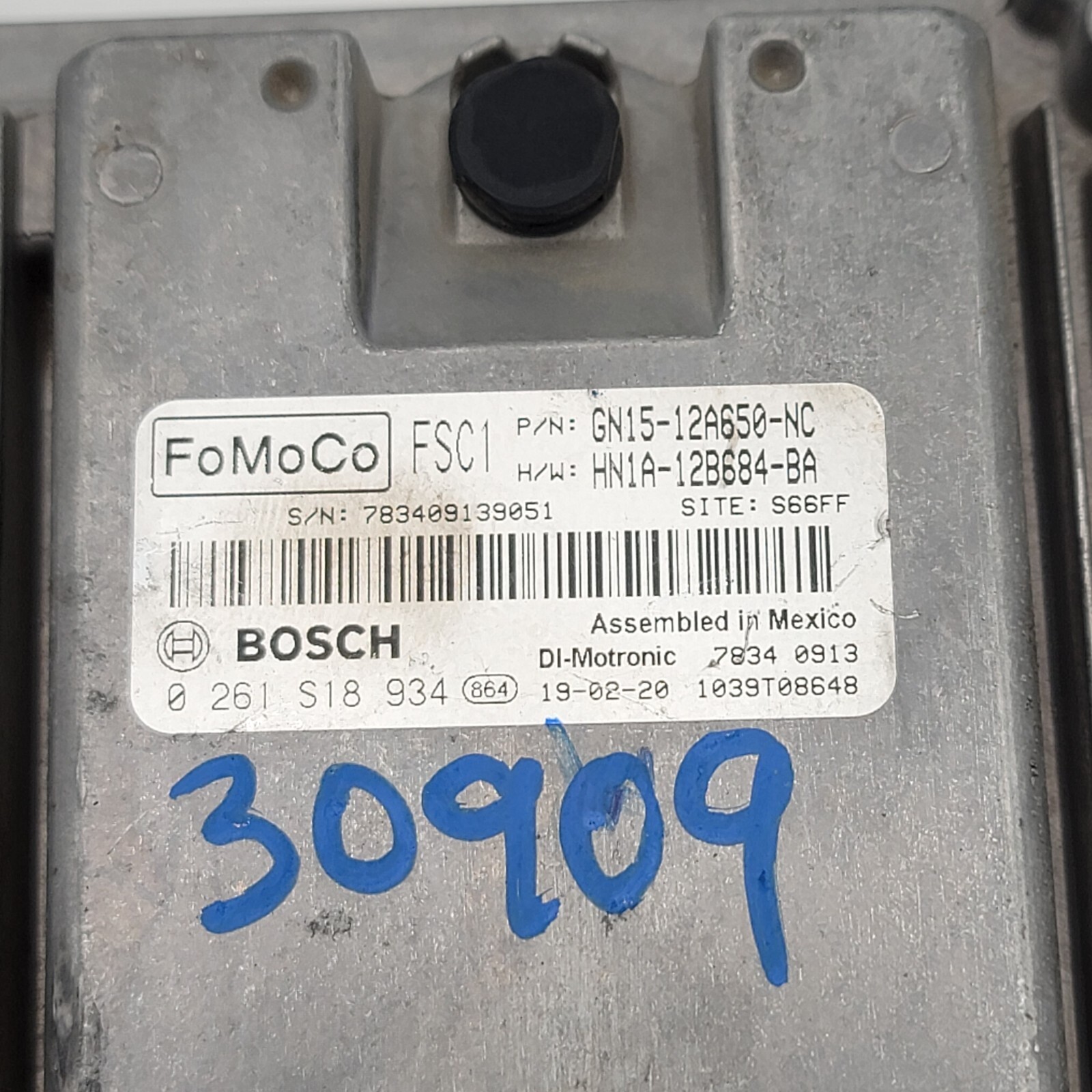 2018 2019 2020 Ford Ecosport 2.0L Engine Control Module ECM ECU OEM GN1512A650NC