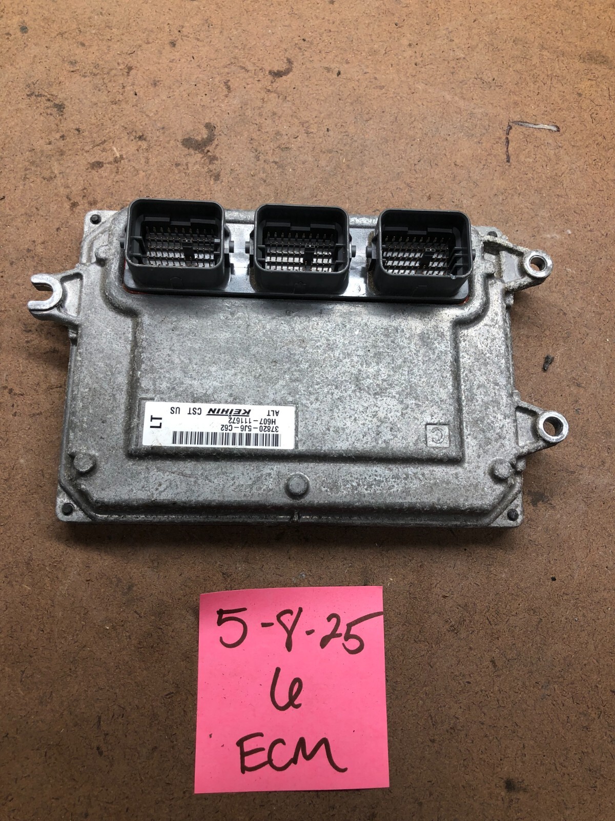 2017 ACURA MDX ECM Brain Box 37820-5J6-C62 OEM Engine Control Module