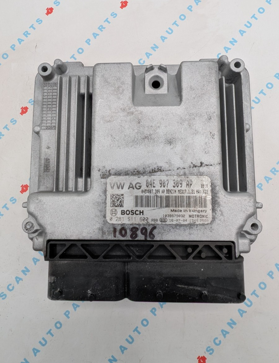 Used 2019 Volkswagen Jetta Bosch 04E907309AP / MED17.1.21 ECU 0261S11600