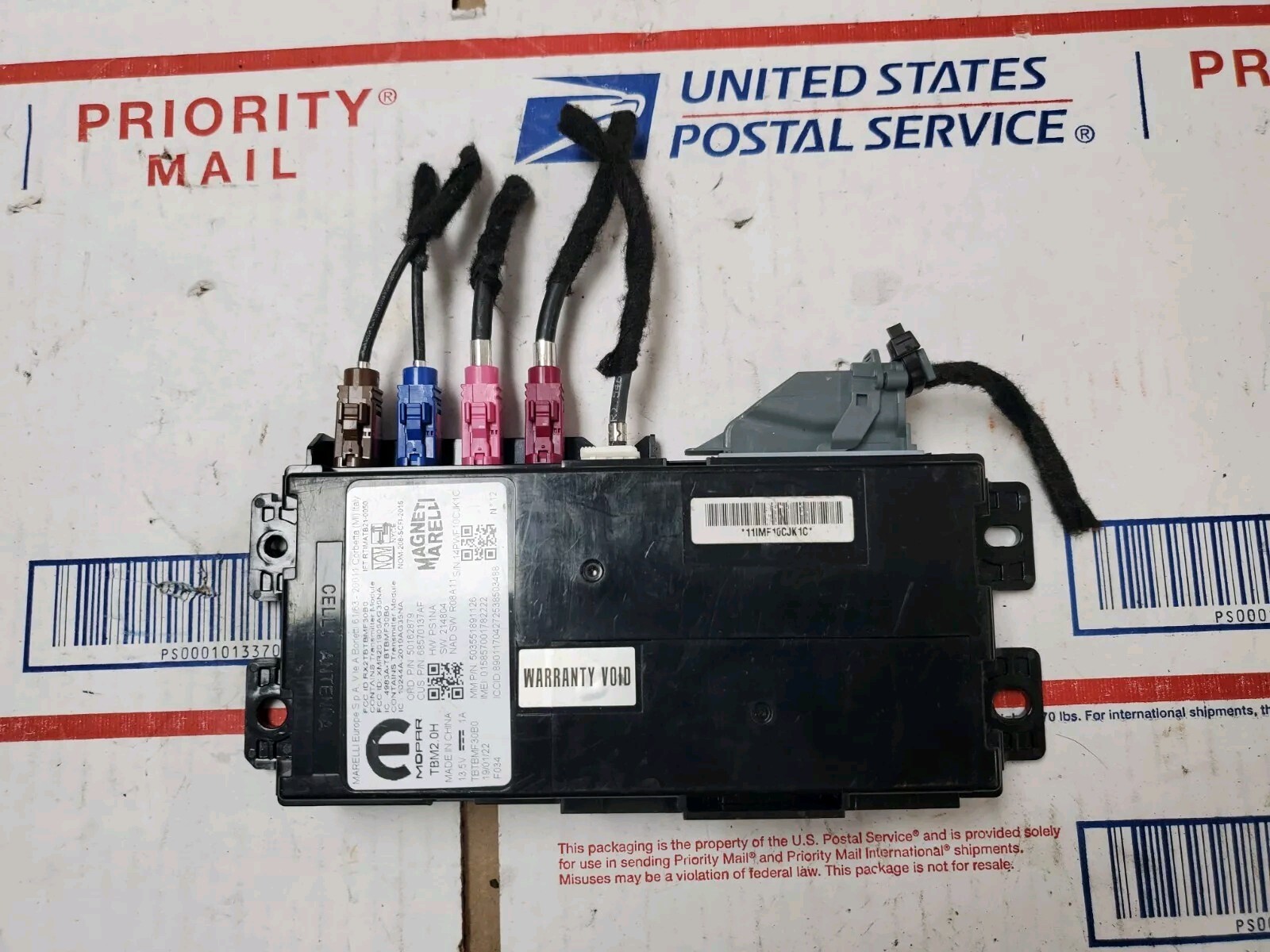 22 23 JEEP WAGONEER TELEMATICS COMMUNICATION CONTROL MODULE UNIT OEM 2023 8L7