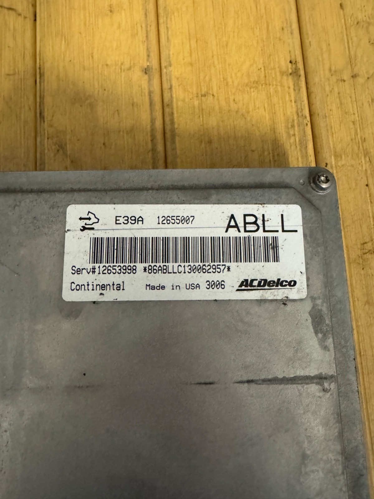 13 CADILLAC XTS ENGINE CONTROL MODULE W/PLUGS ECU ECM PCM OEM 12655007ABLL E39A