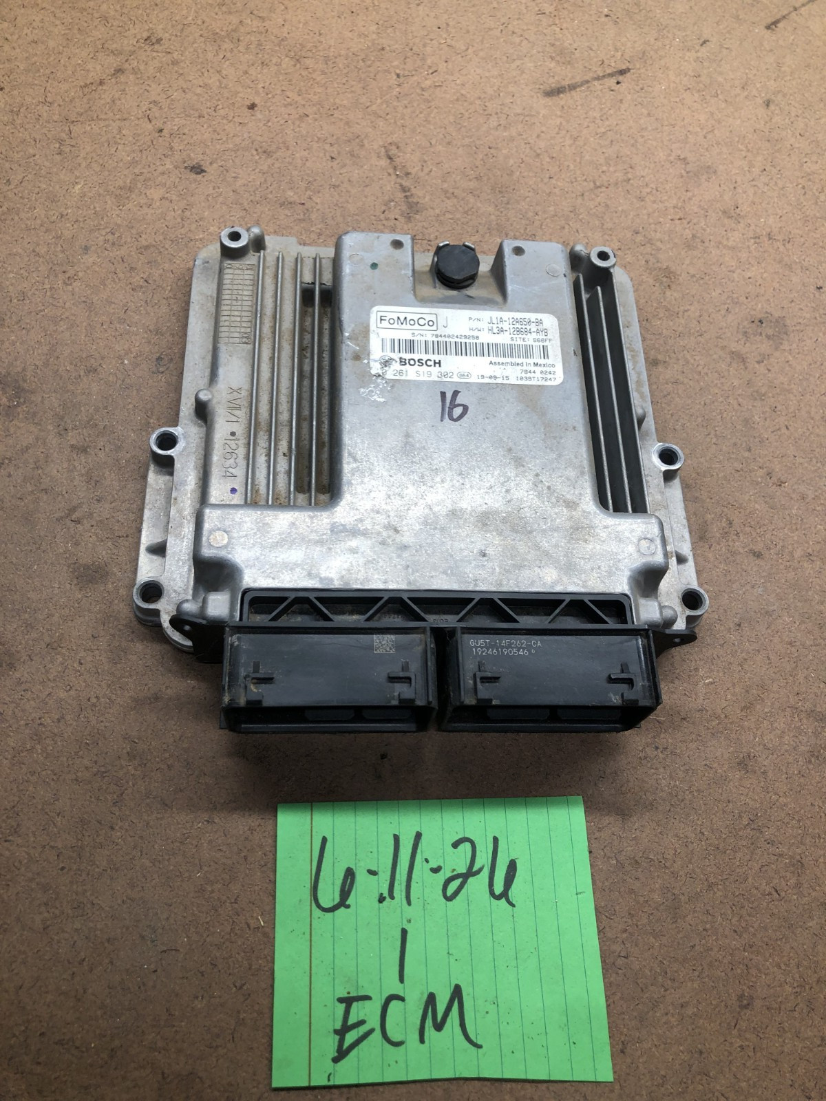 2018-2022 Ford Expedition Engine Control Module Computer ECM PCM JL1A-12A650-BA