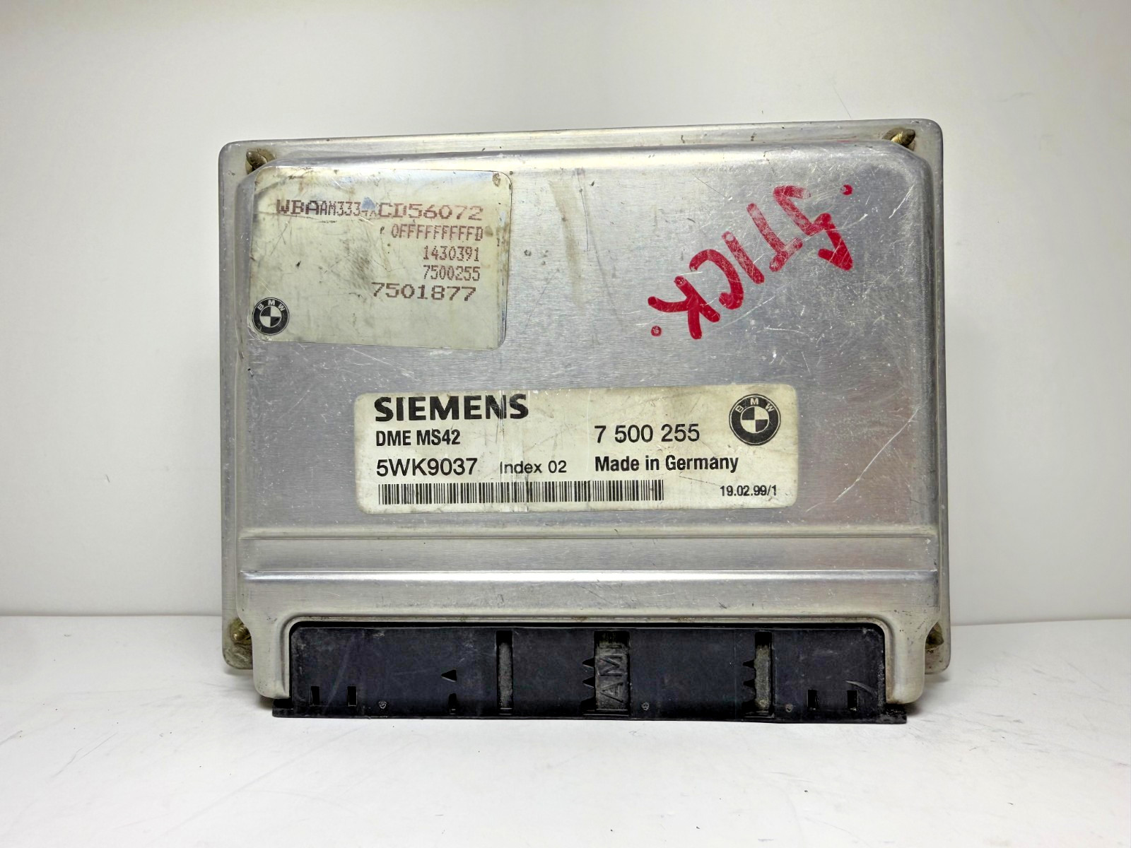 1999 – 2003 BMW E39 E46 528i 323i Z4 ENGINE CONTROL MODULE ECM ECU 5WK9037 OEM