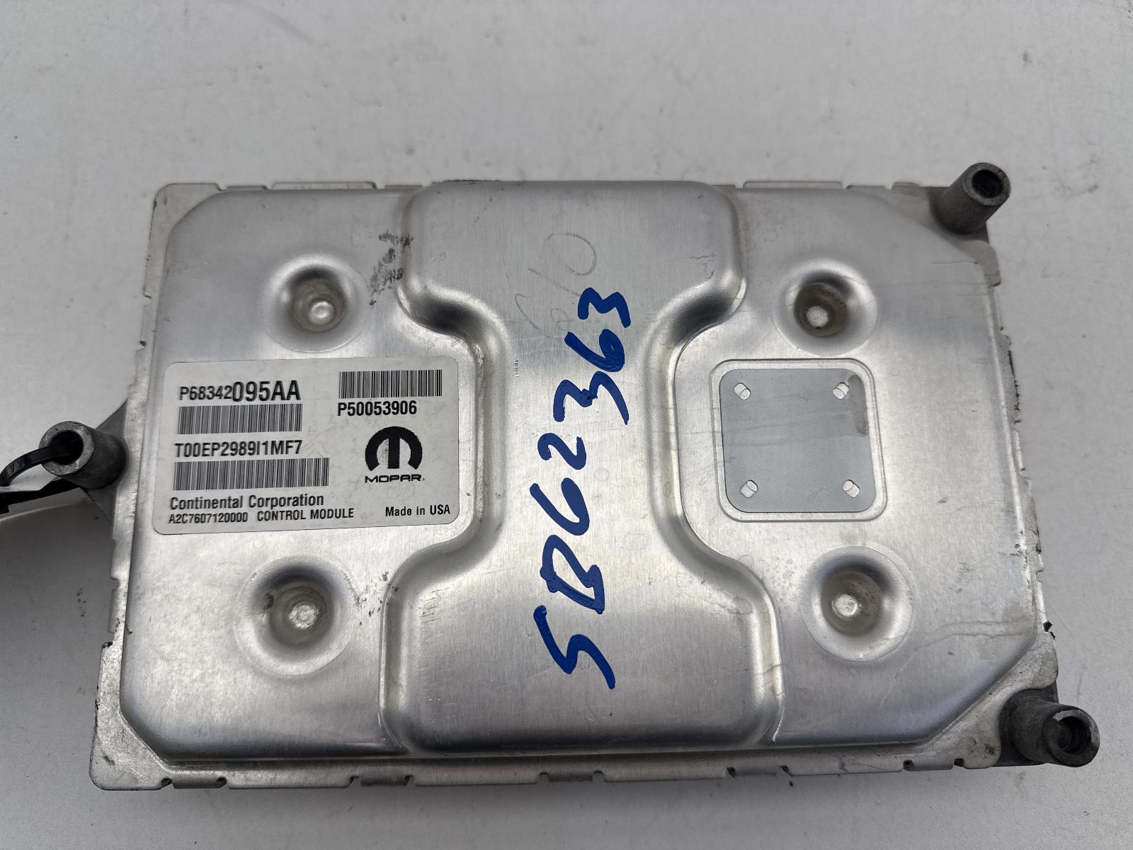 Used Engine Control Module (ECM) fits: 2020 Jeep Compass new style horizontal re