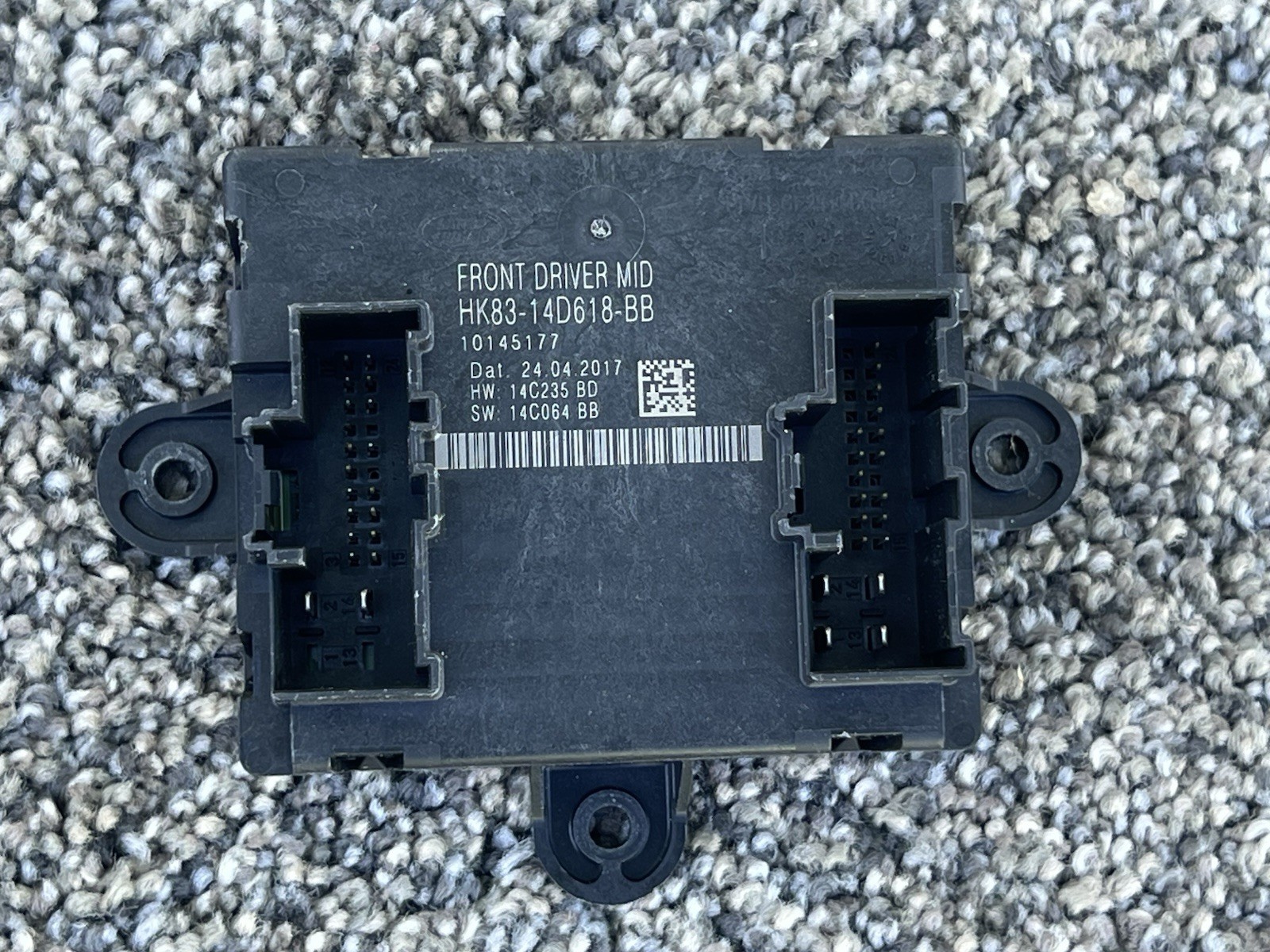 2018-22 Range Rover L405 Front Left Door Control Module Unit Brain JPLA14D618CB
