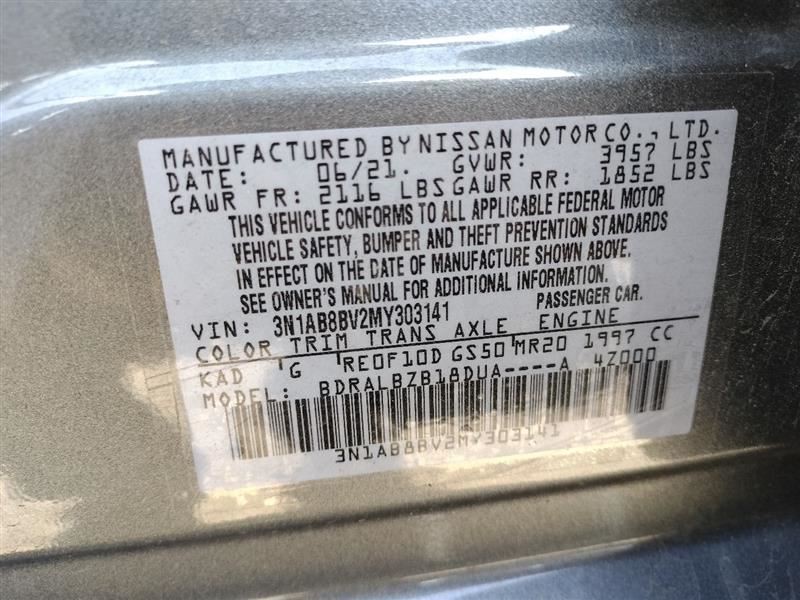 285386LB0B KEYLESS ENTRY CONTROL~ OEM 20-25 NISSAN SENTRA 1YR WRNTY 285326LB0B