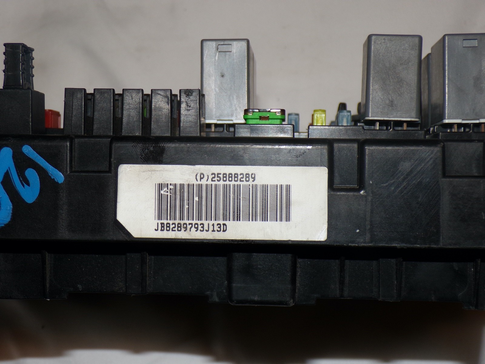 2008-2009 CHEVY EXPRESS GMC SAVANA GAS 1500 2500 3500 FUSE BOX TIPM 25888289