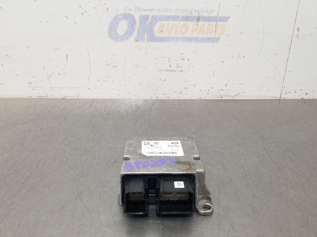 16 2016 RANGE ROVER SRS RESTRAINT CONTROL MODULE GK6214D374AA
