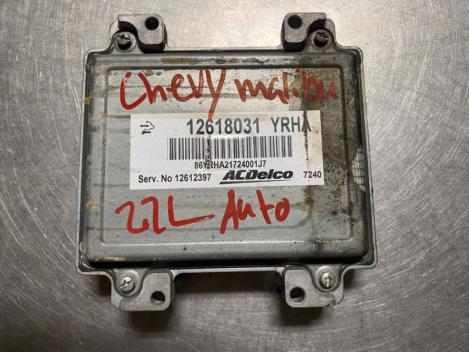 Genuine ACDelco Engine Control Module ECM 12618031 YRHA