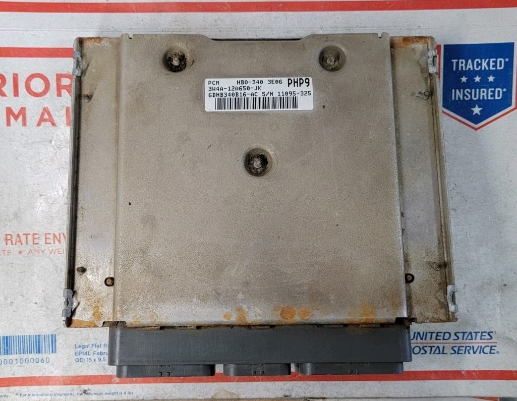 2003 Lincoln LS 3.9L Engine Computer 3W4A-12A650-JK ECU Control Module Unit ECM