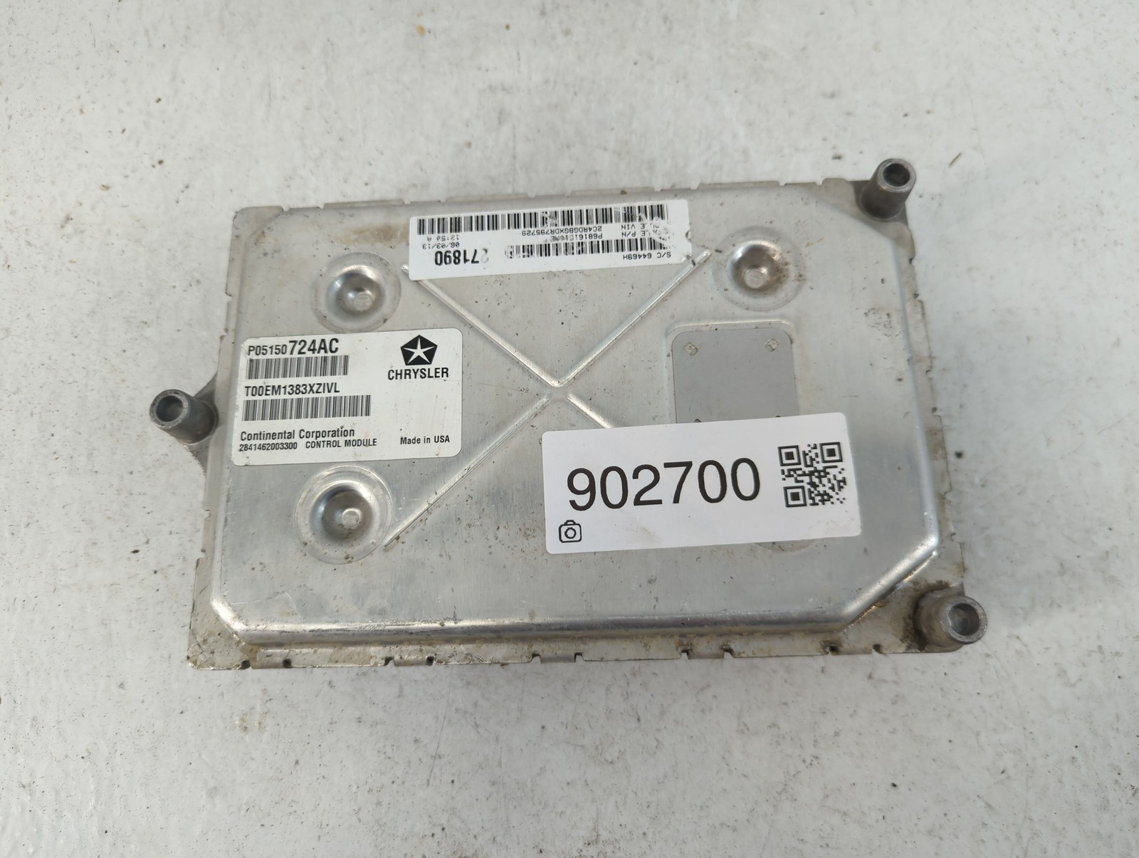 Dodge Caravan Engine Control Computer Ecu Pcm Ecm Pcu Oem P05150724ac Q6CT1