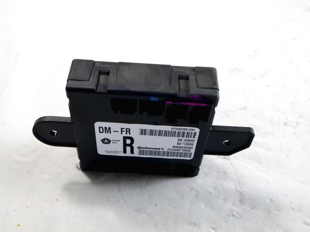 05026612AI FRONT RIGHT DOOR CONTROL UNIT Fiat Freemont 2.0 D 125KW 6M 5P (20