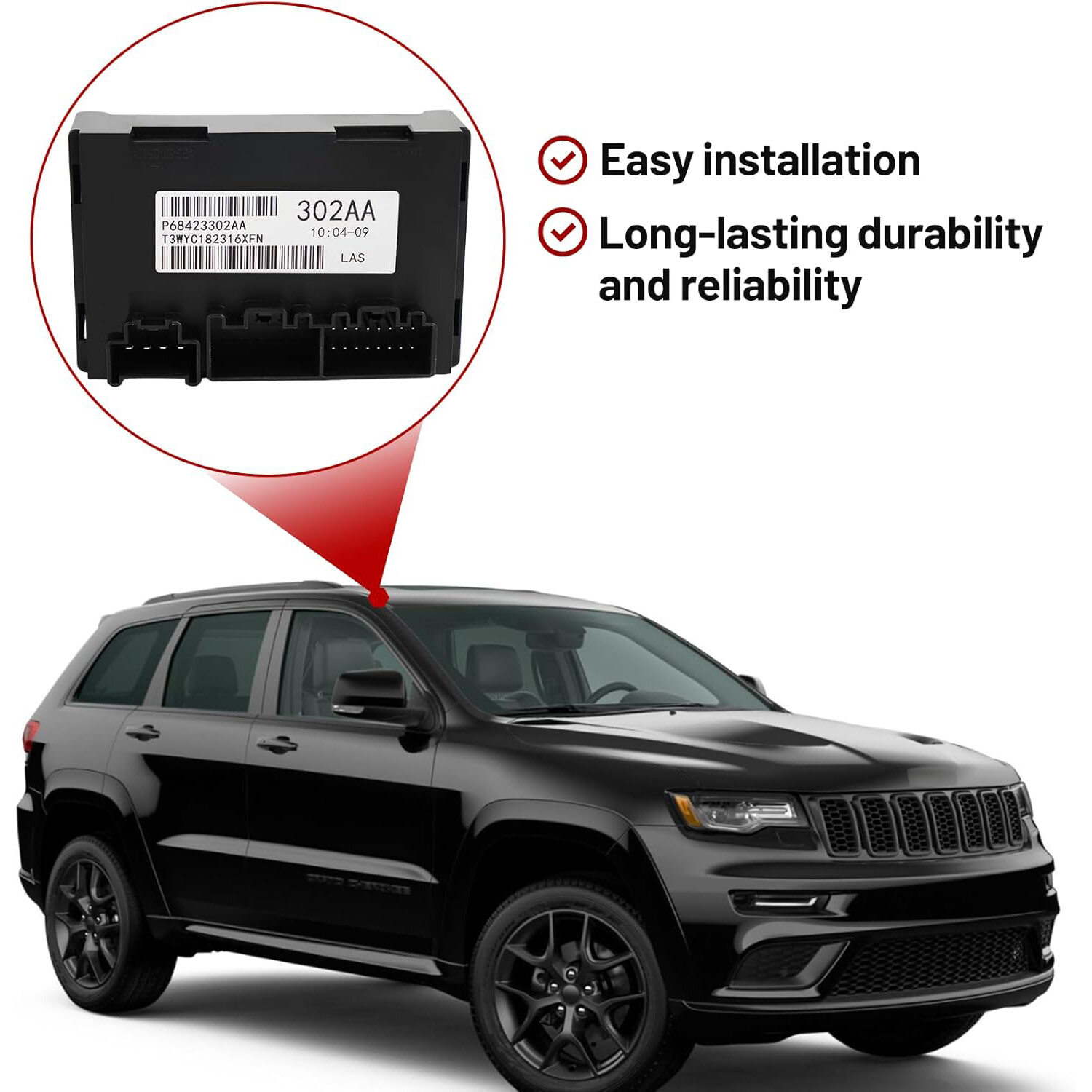 P68423302AA Transfer Case Control Module For Jeep Grand Cherokee Dodge Durango