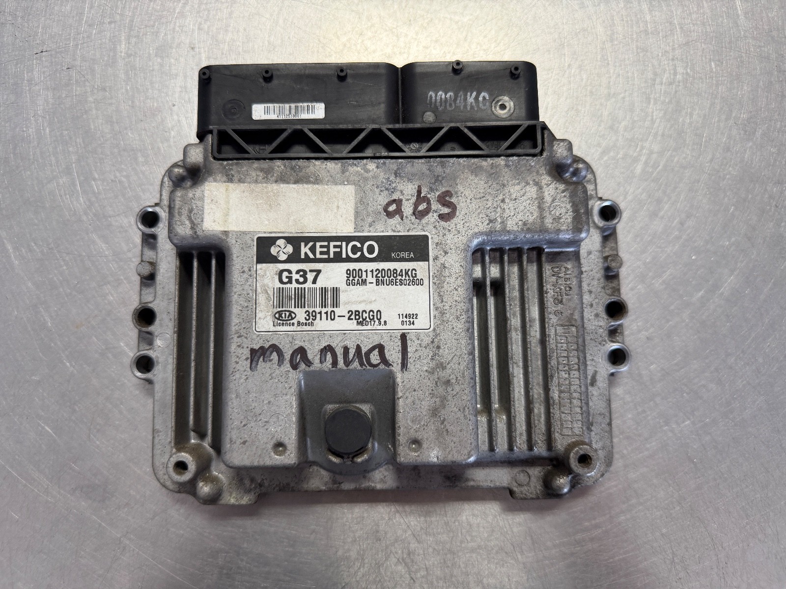 2012-2013 Kia Soul ECM Engine Computer 39110-2BCG0