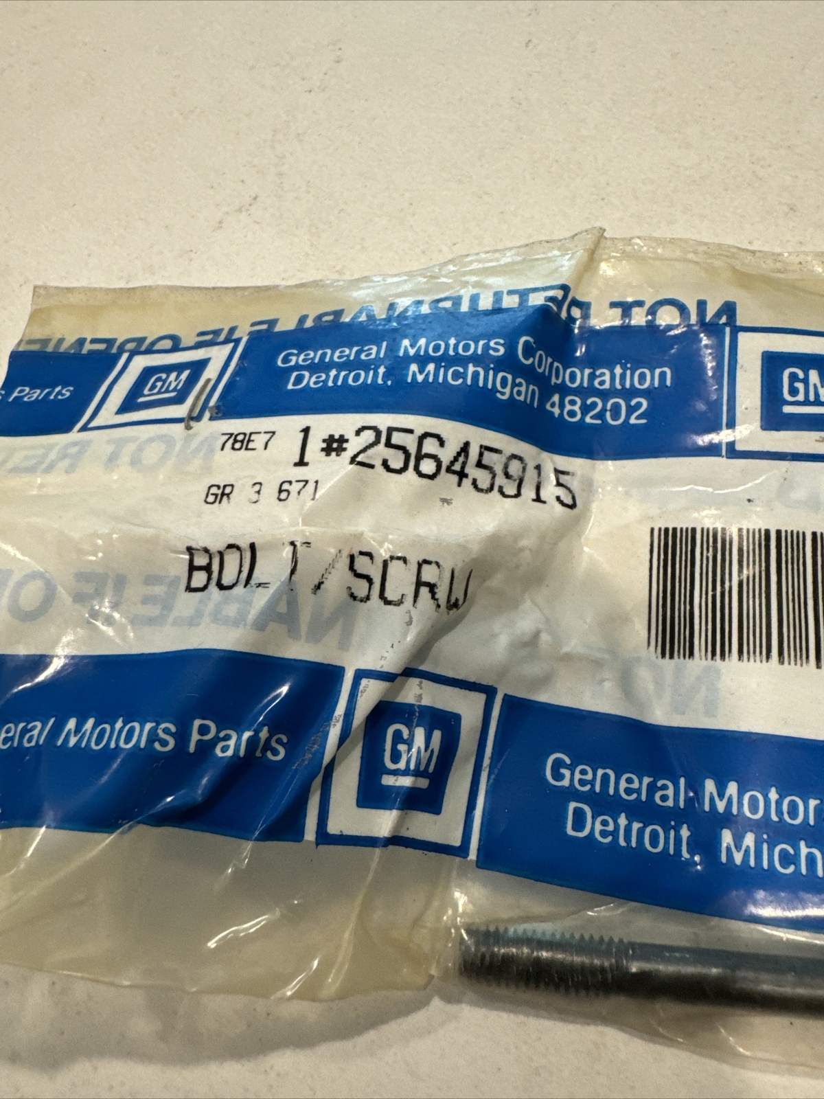 New GM 25645915 Powertrain Control Module Retainer Screw 1996 LeSabre Park Ave