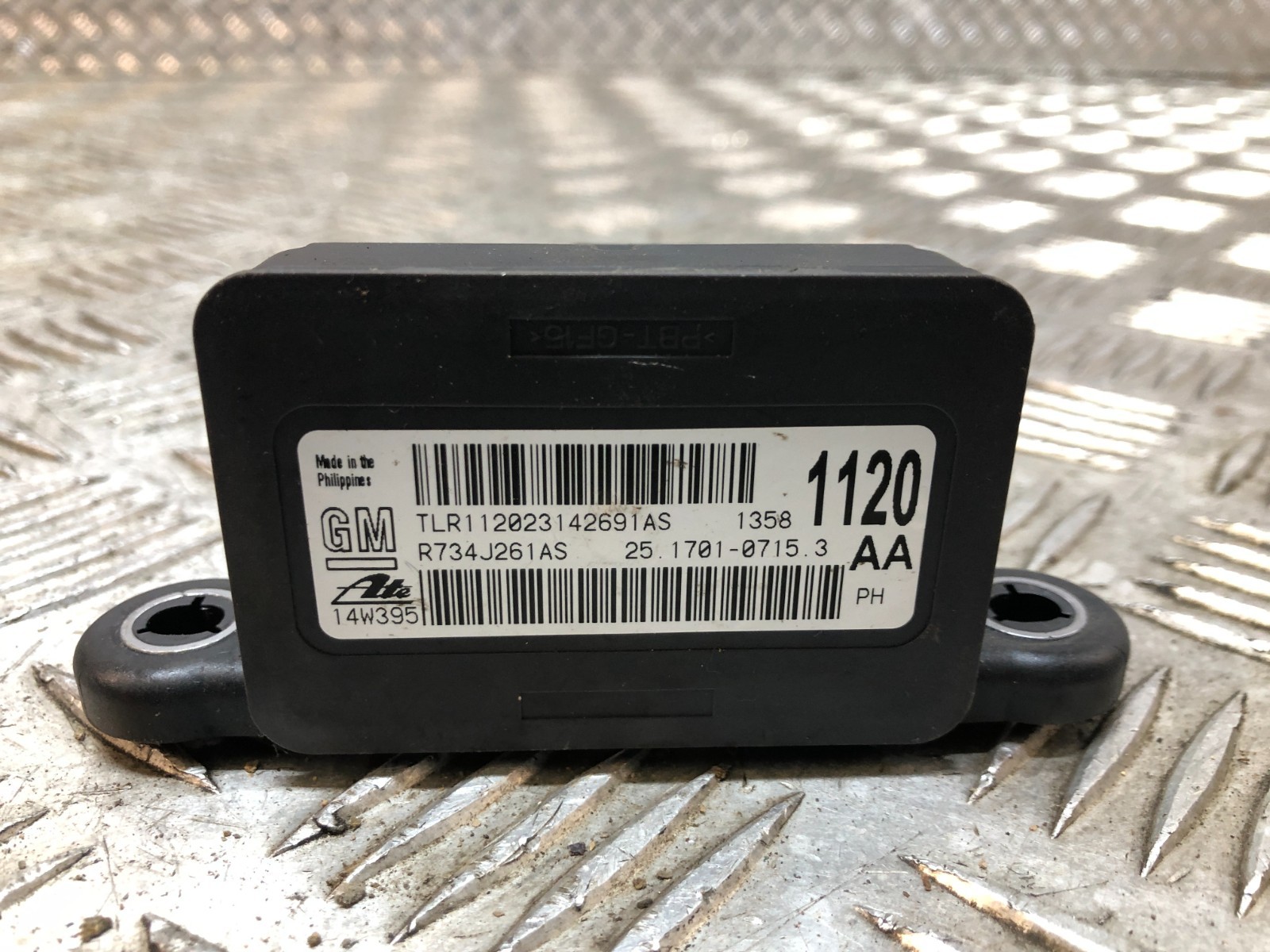 GM Vauxhall Yaw Sensor ATE Acceleration Sensor 25170107153 13581120 AA