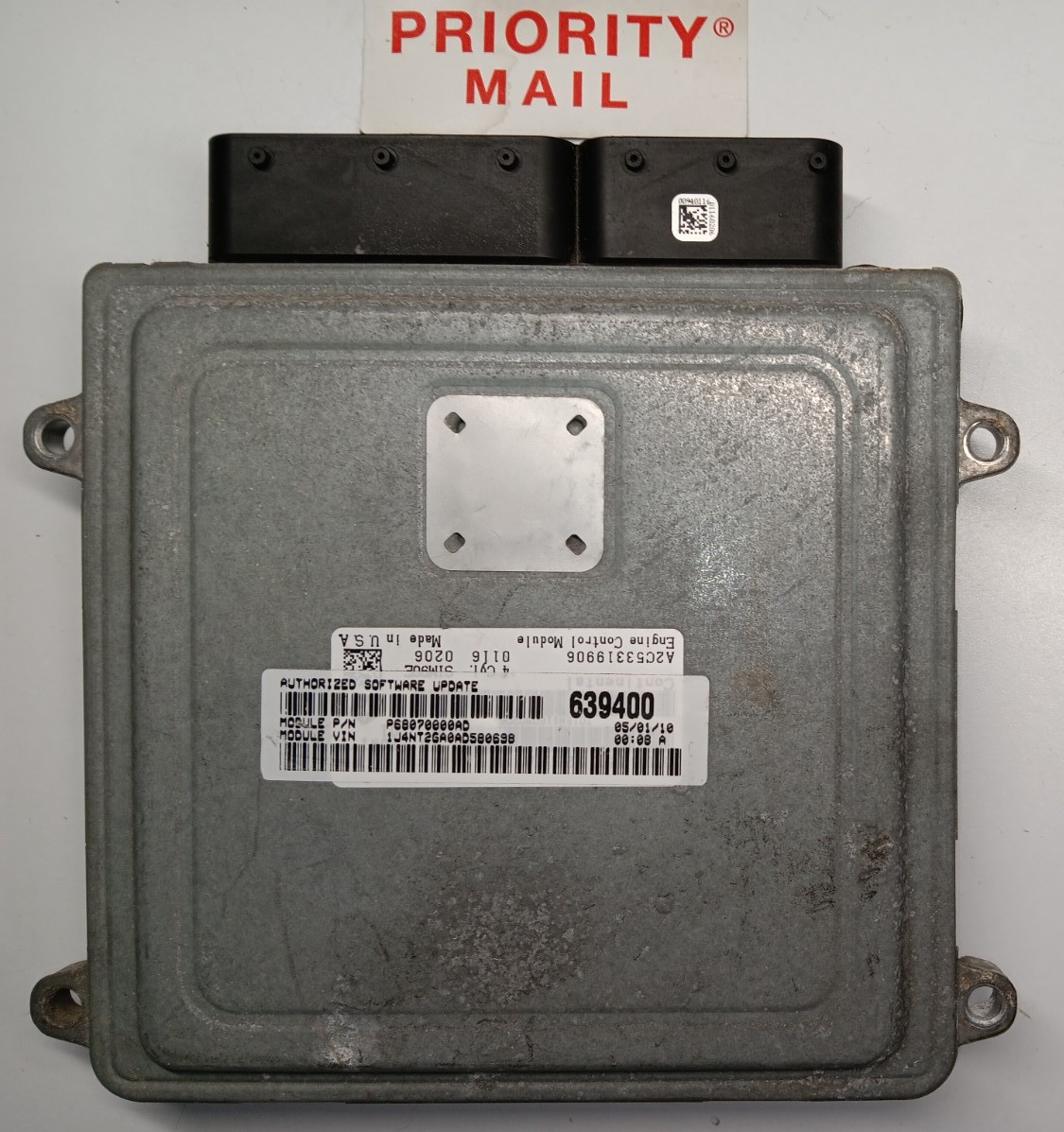 2010 DODGE JEEP COMPASS PATRIOT 2.0L ENGINE CONTROL UNIT ECM ECU PCM P68070000AD
