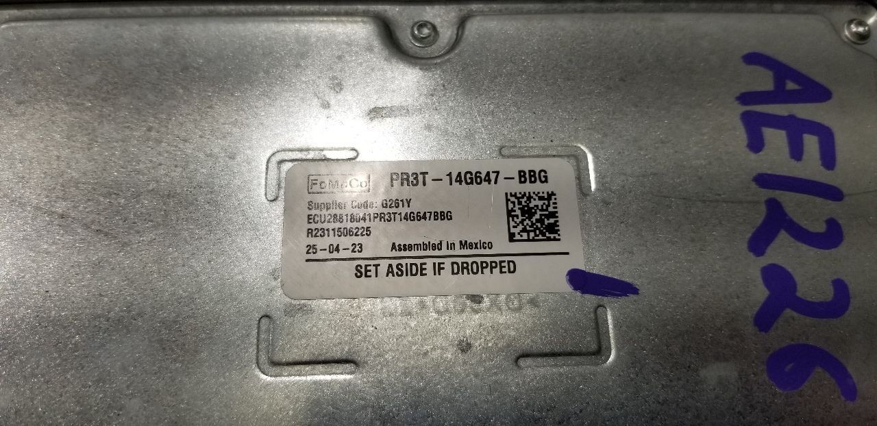 24 FORD MUSTANG GT CAMERA CONTROL MODULE PR3T14G647BBG