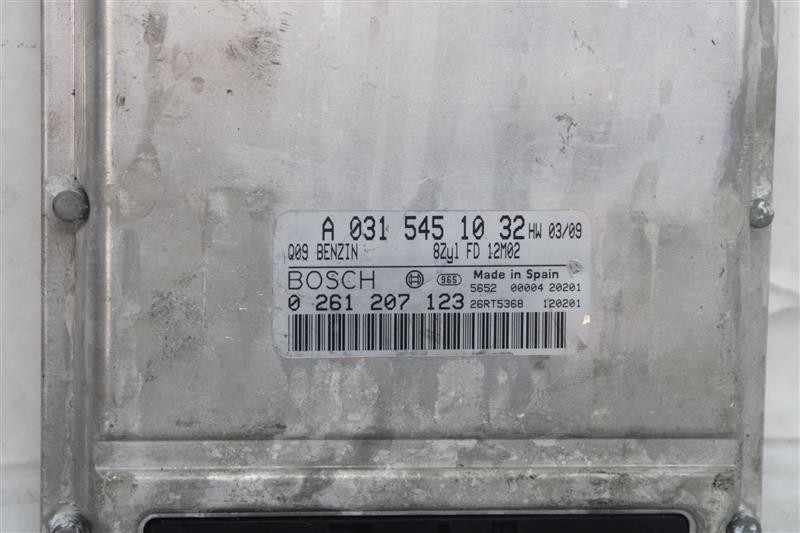 ECU ECM COMPUTER CLK55 S55 E55 CL55 2001 01 2002 02 0315451032 1286536