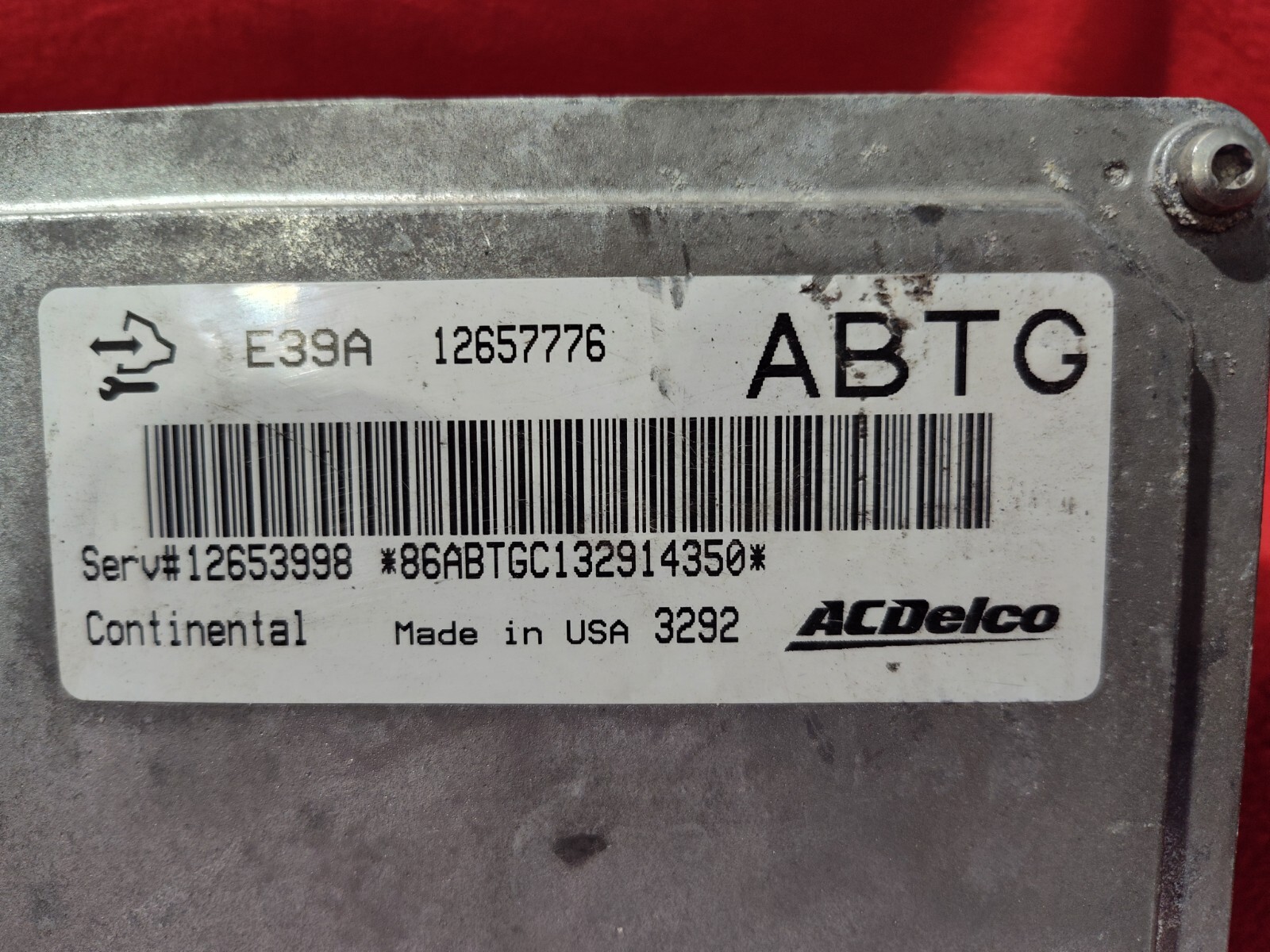 2013-2016 GMC Acadia Engine Computer ECU ECM PCM Control Module OEM 12657776