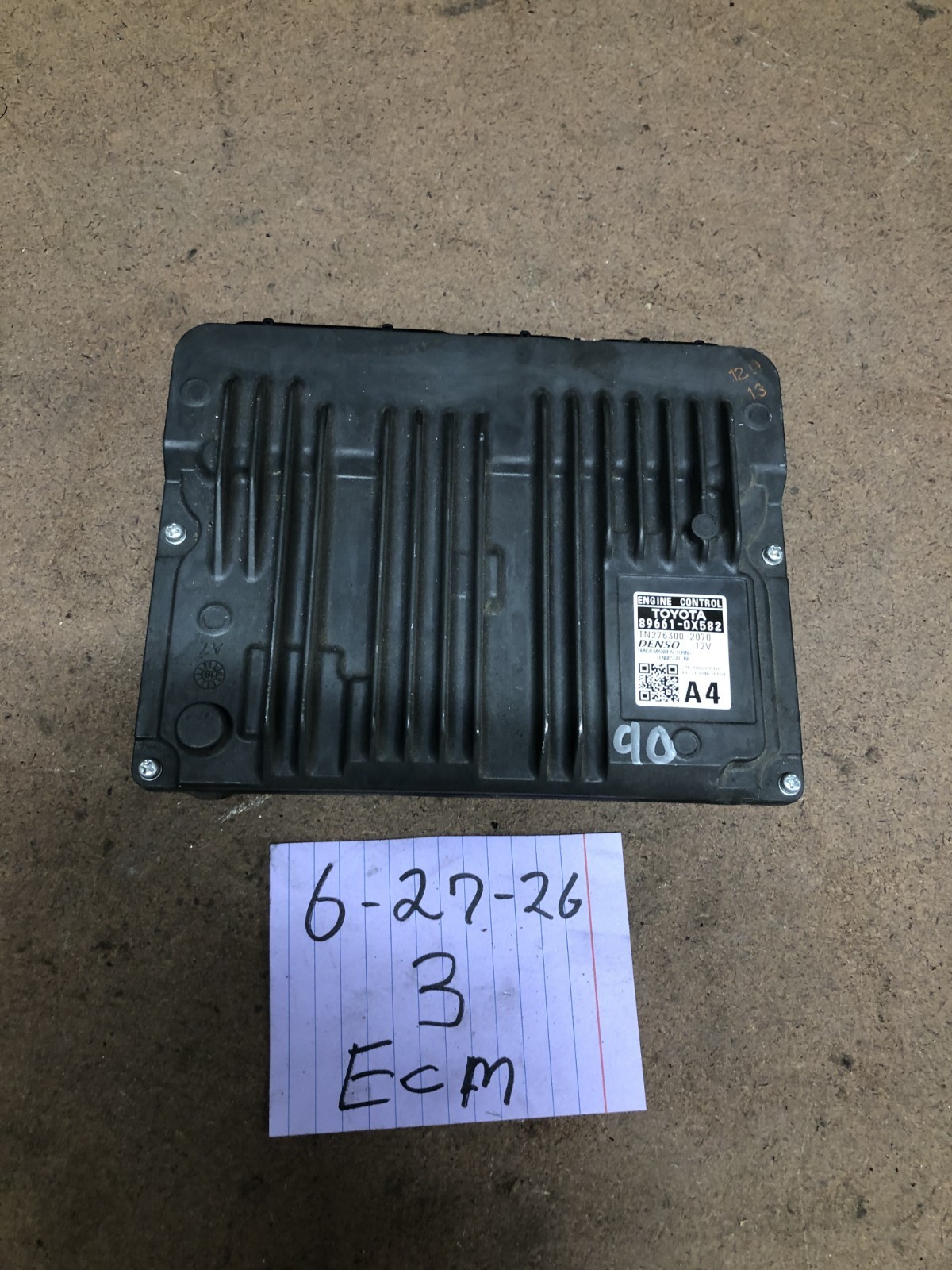 2018 2019 2020 Toyota Camry Engine Computer Control Module ECM OEM 89661-0X582