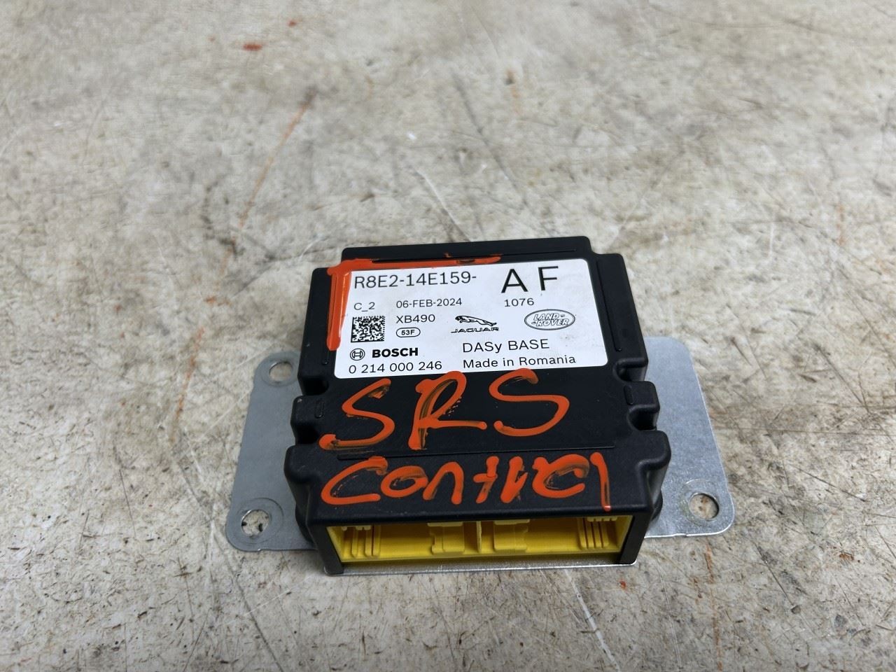 2024 ROVER EVOQUE SRS Control Module OEM Part Number R8E214E159AF