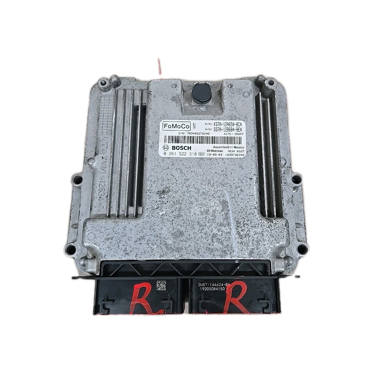 2020 FORD FUSION KS7A-12A650-BCA ENGINE CONTROL MODULE ECU ECM PCM OEM UNIT