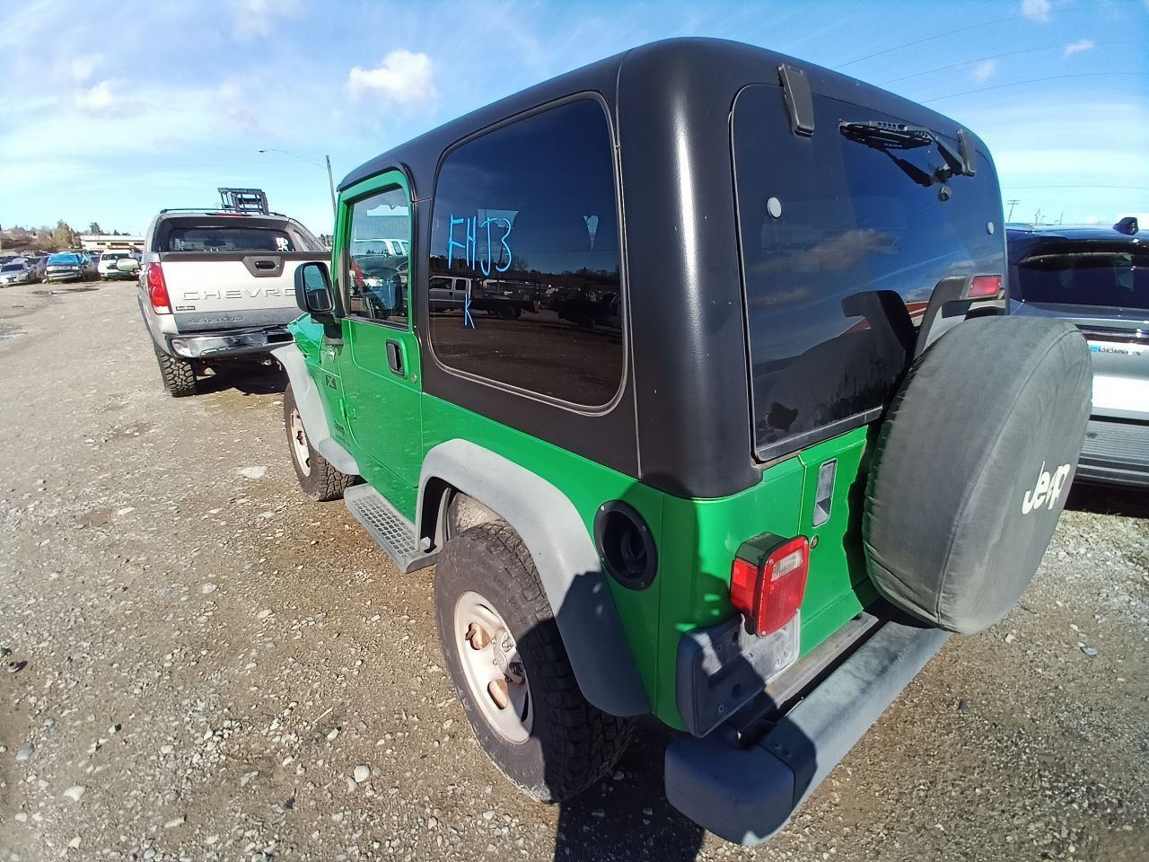 56044529AC ECM Engine Control Module from 2005 Jeep Wrangler 4.0L AT 12887957