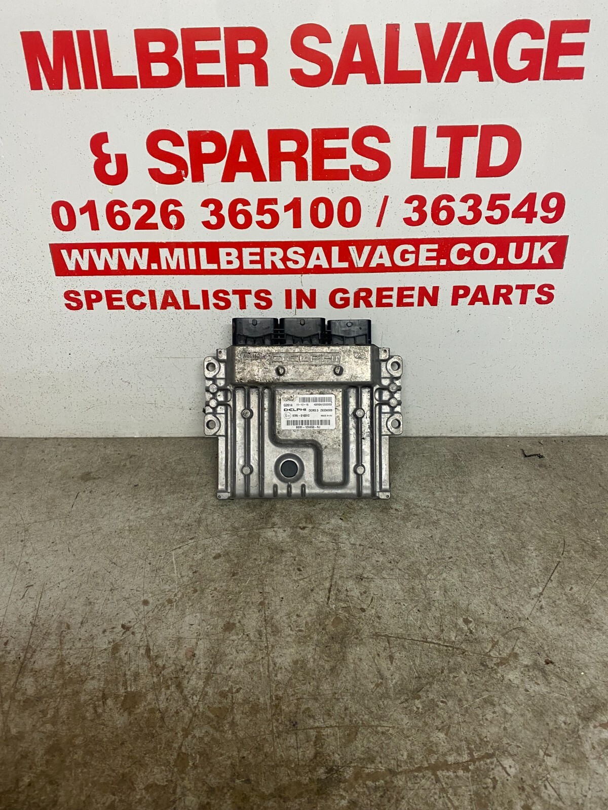 FORD SMAX 2.0 TDCI 2012 ENGINE DELPHI ECU BG9112A650NJ