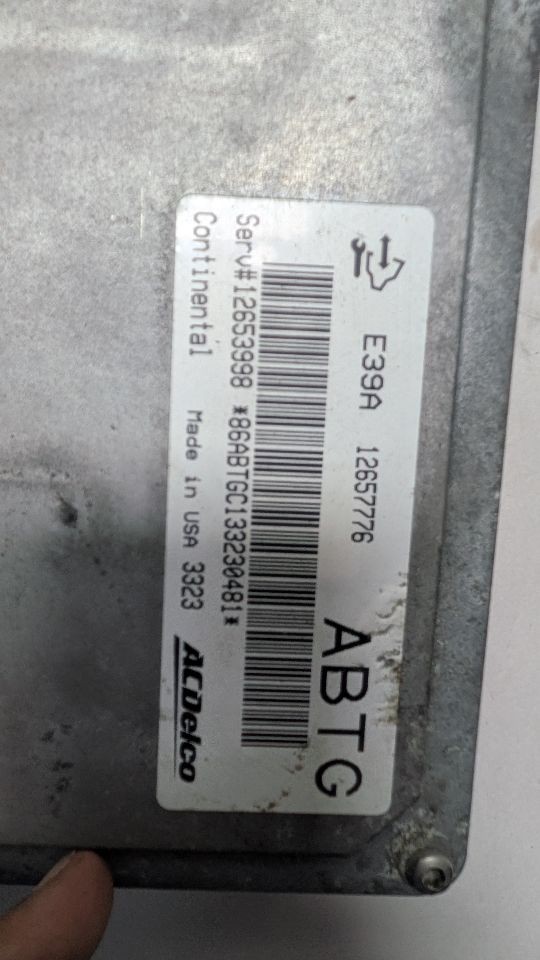 Used Engine Control Module (ECM) fits: 2014 Buick Enclave Electronic Control Mod