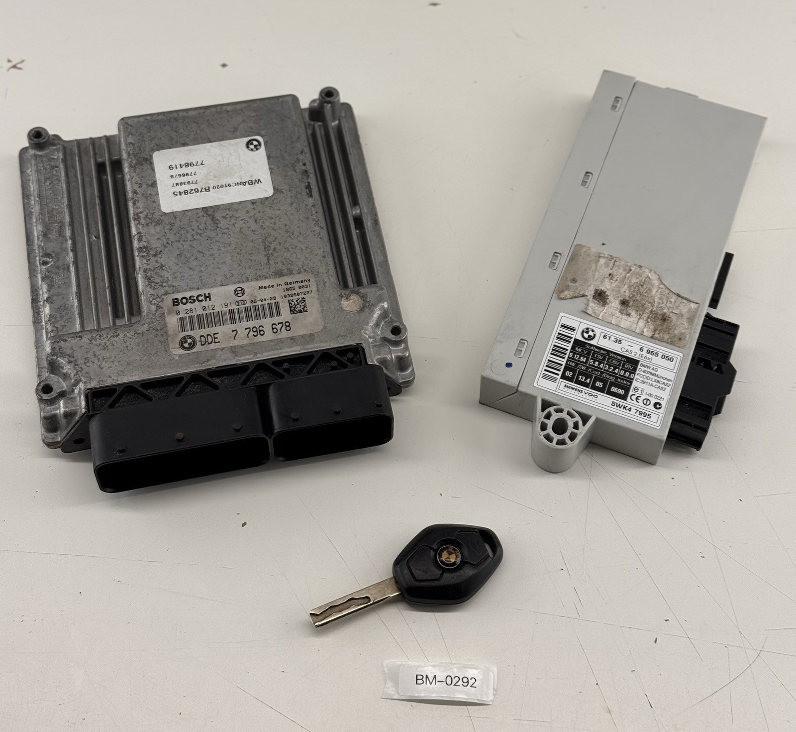 ⭐️BMW E60 E61 535d st1 ENGINE CONTROL UNIT DDE 7796678 330hp 680nm ⭐️