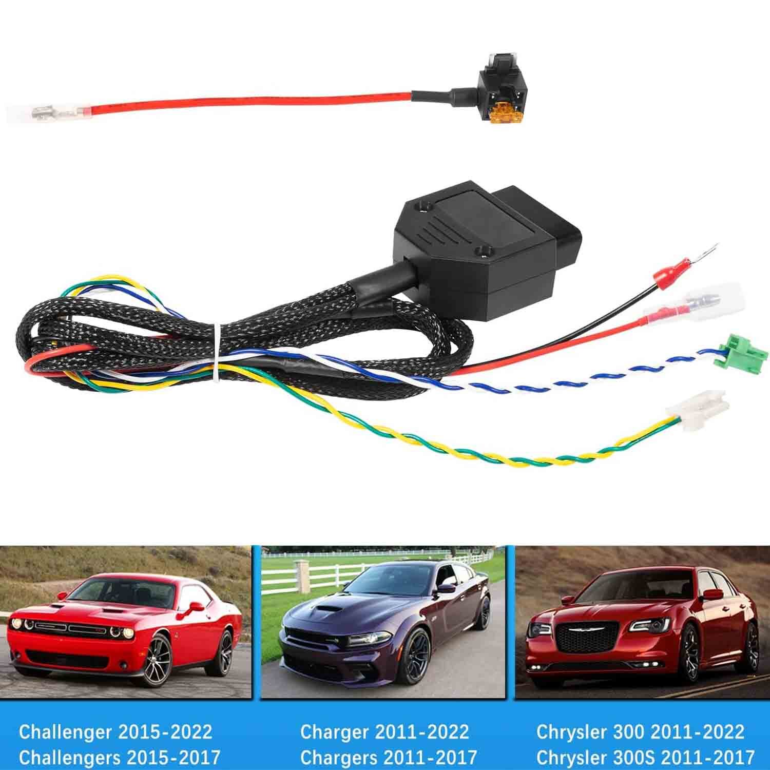 Double Bypass Cable kit for 2018-2023Dodge Charger Challenger Chrysler 300