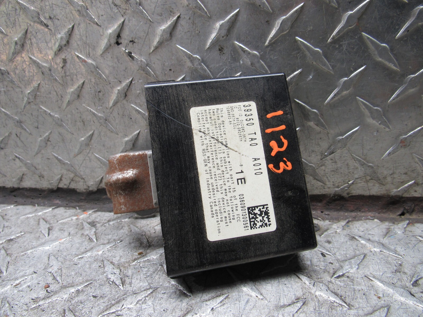 08-12 HONDA ACCORD SEDAN LX, SE SUSPENSION TPMS TIRE PRESSURE MONITORING MODULE